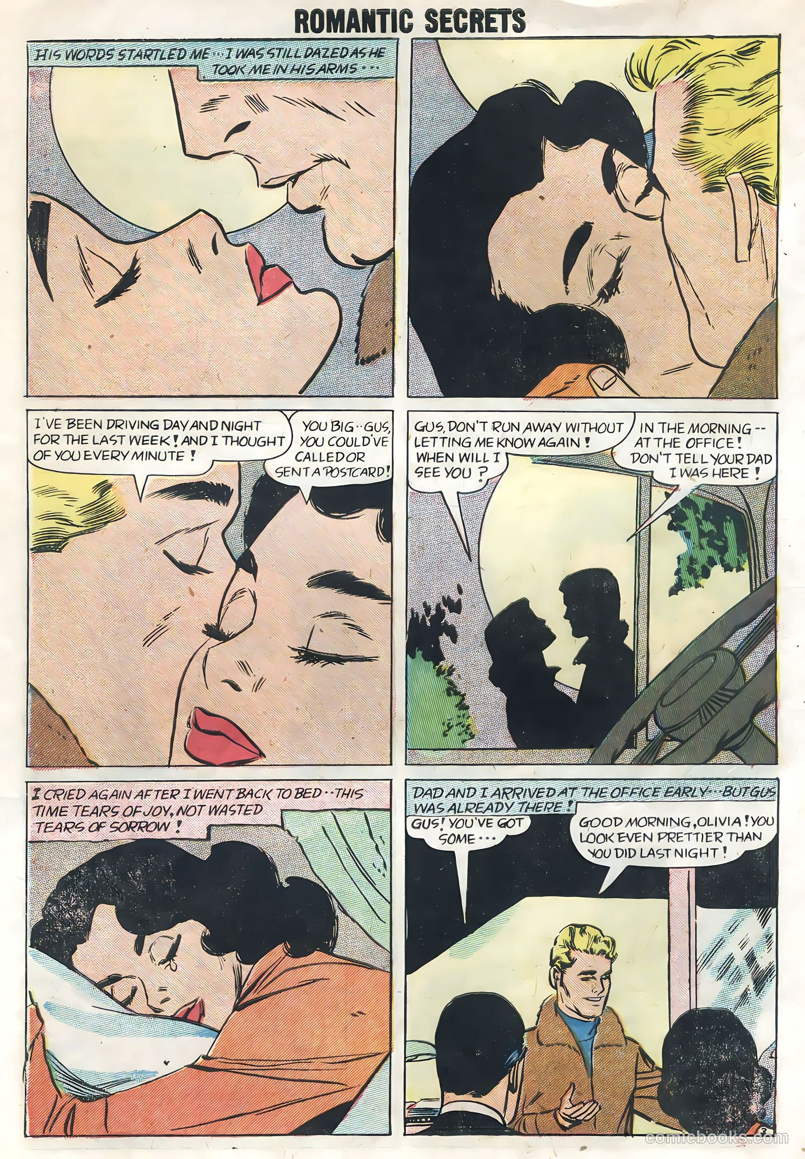 Romantic Secrets #17 (1958) — page 30 of 36