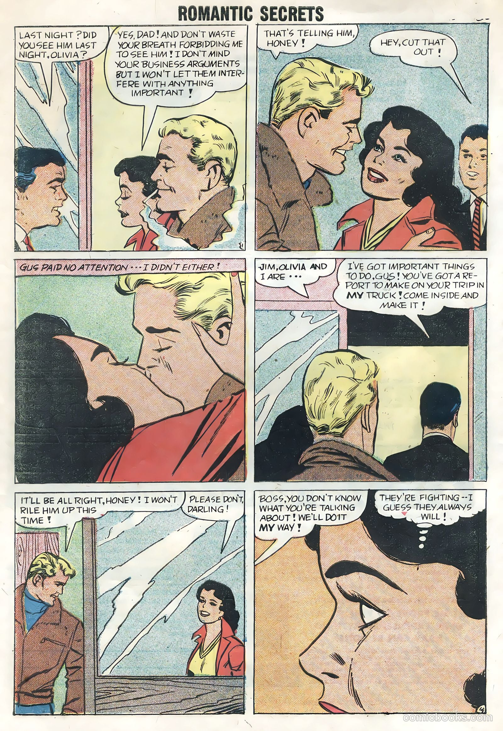 Romantic Secrets #17 (1958) — page 32 of 36