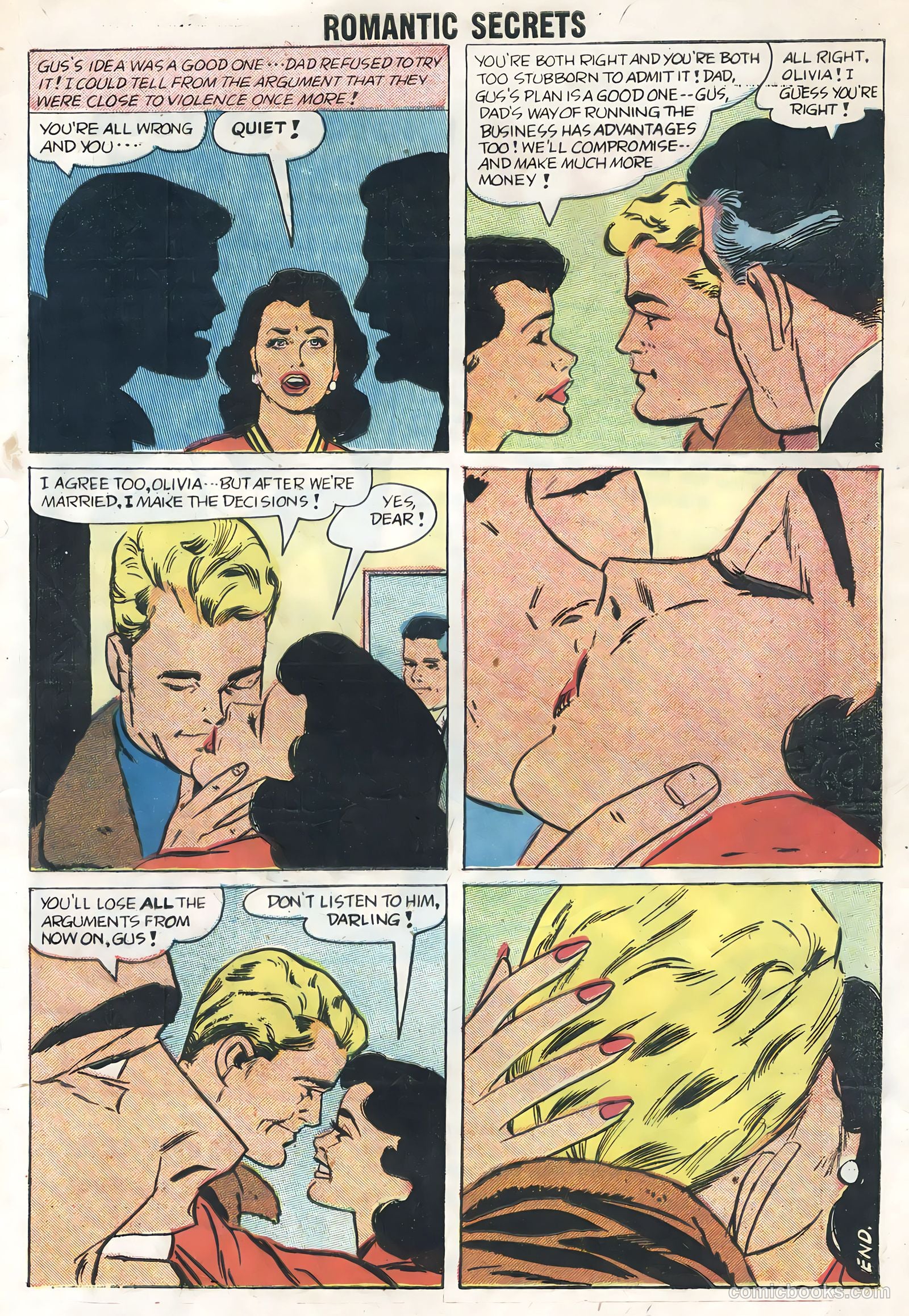 Romantic Secrets #17 (1958) — page 33 of 36