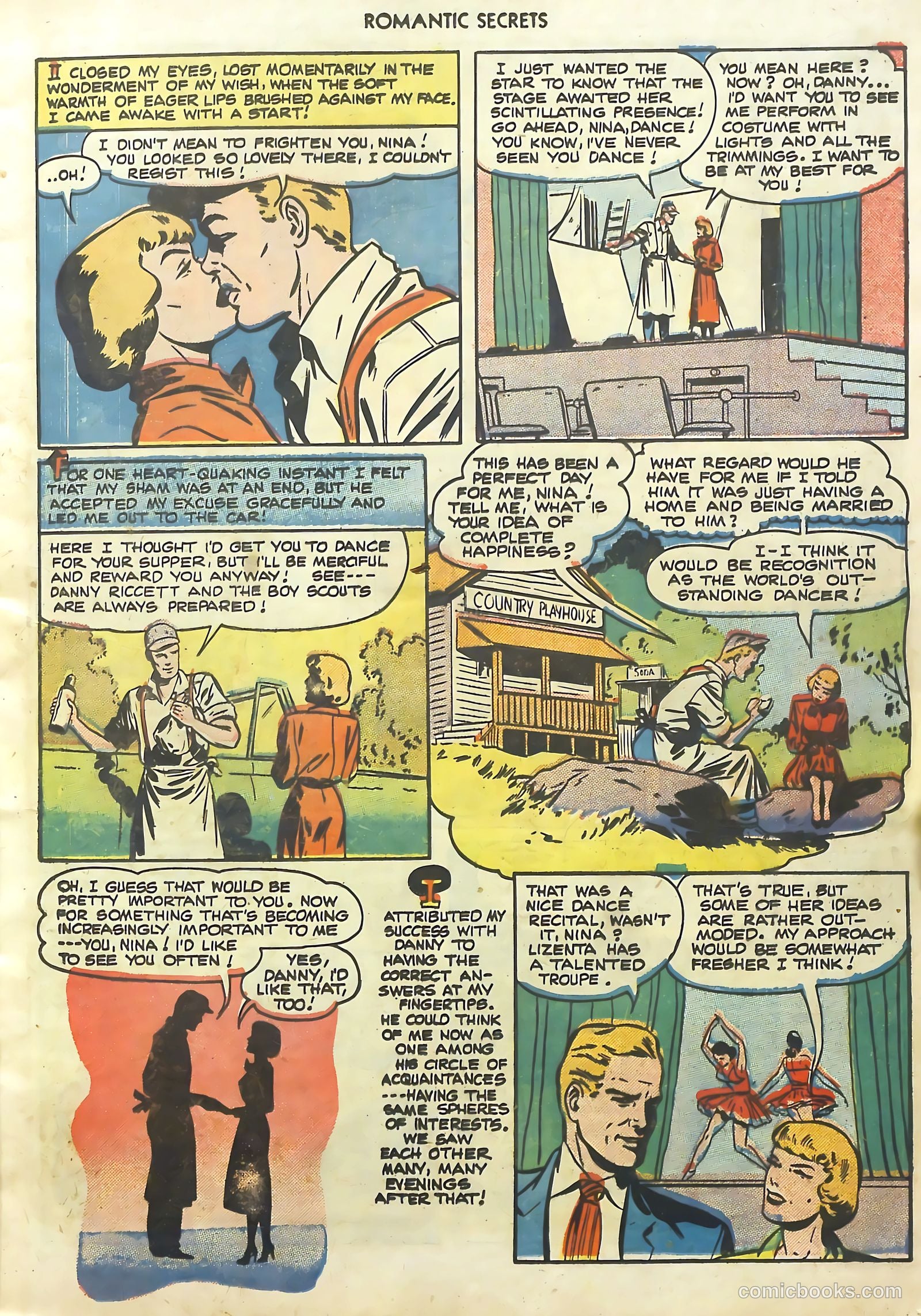 Romantic Secrets #17 (1951) — page 7 of 36
