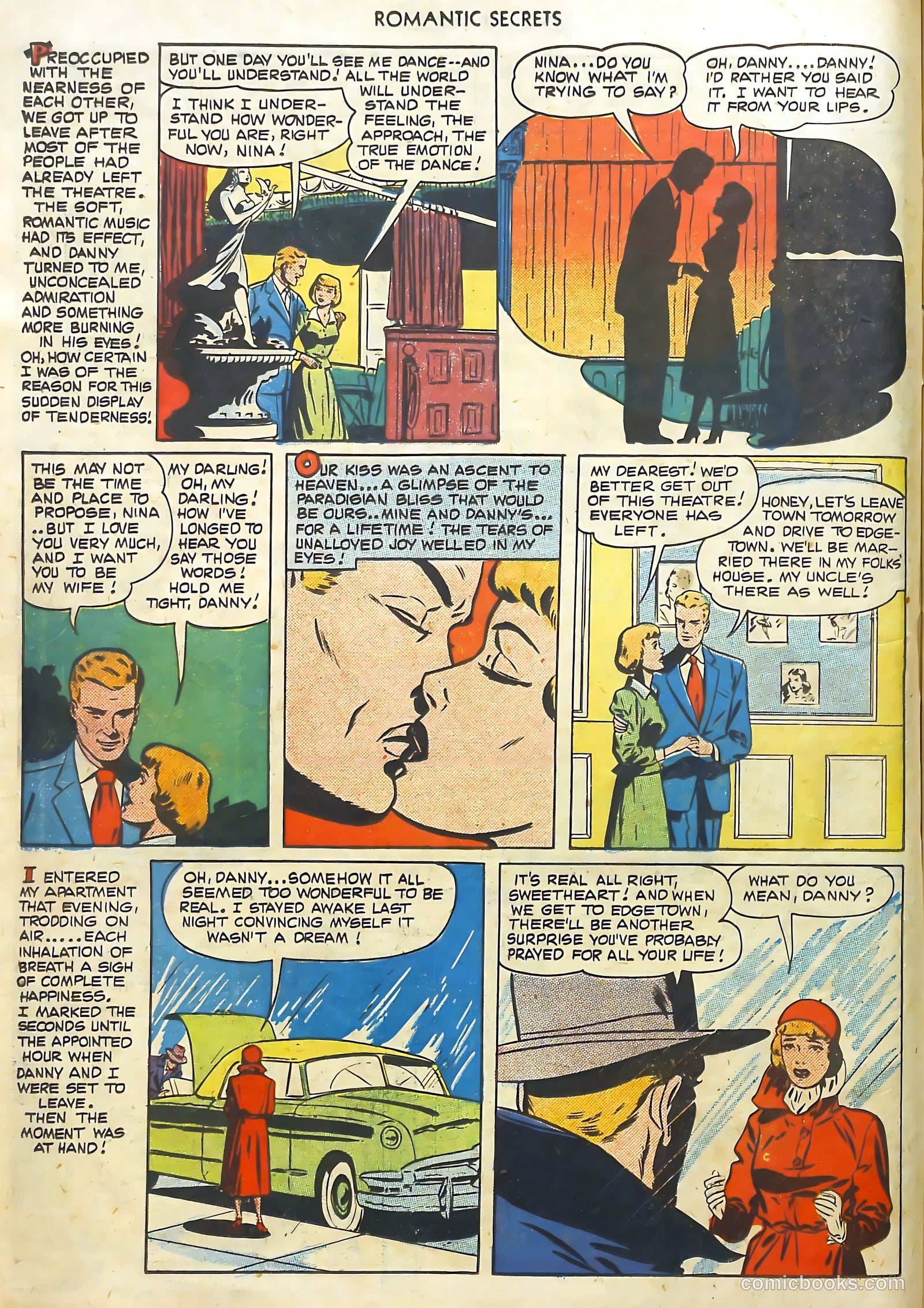 Romantic Secrets #17 (1951) — page 8 of 36