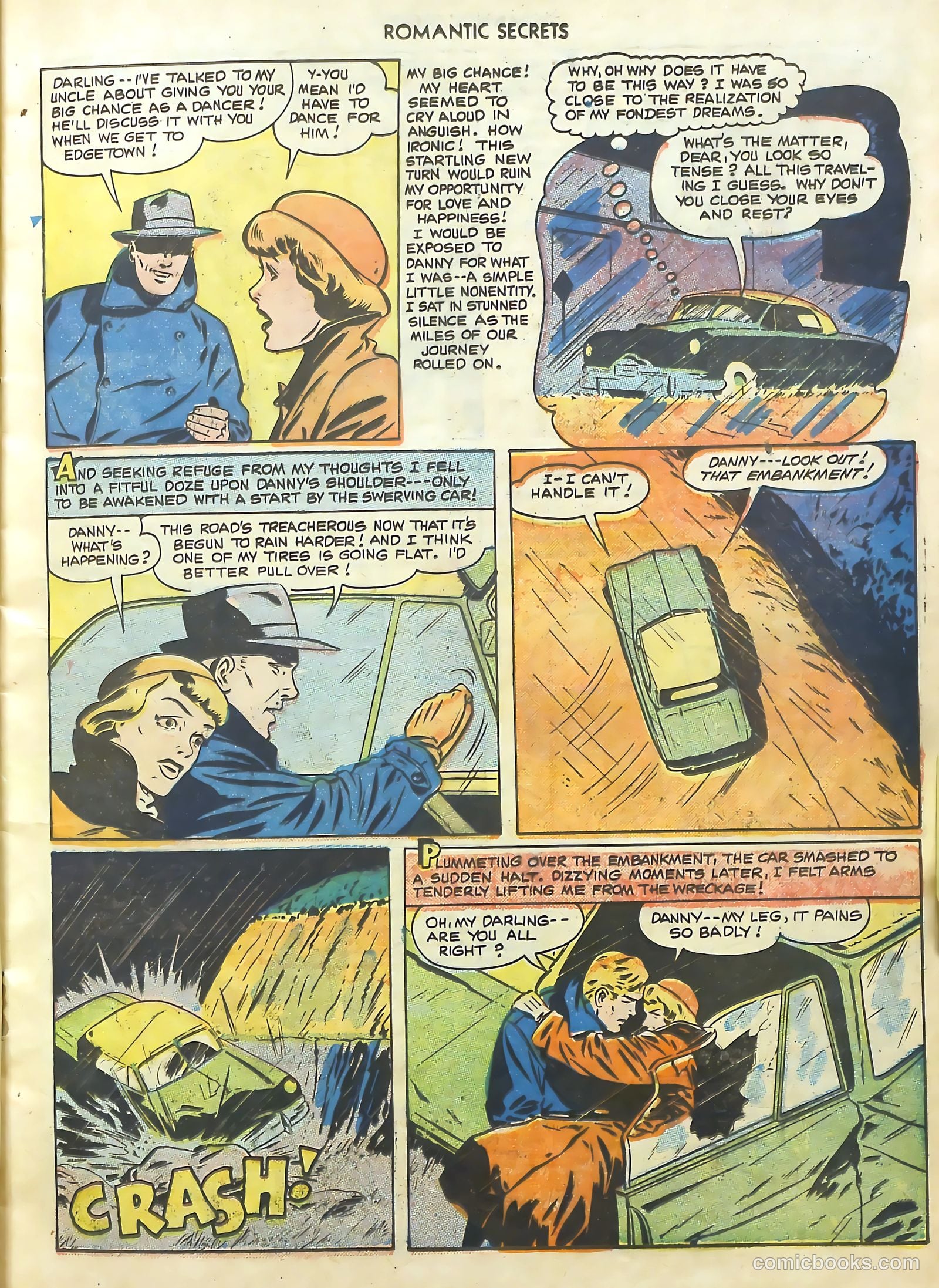 Romantic Secrets #17 (1951) — page 9 of 36