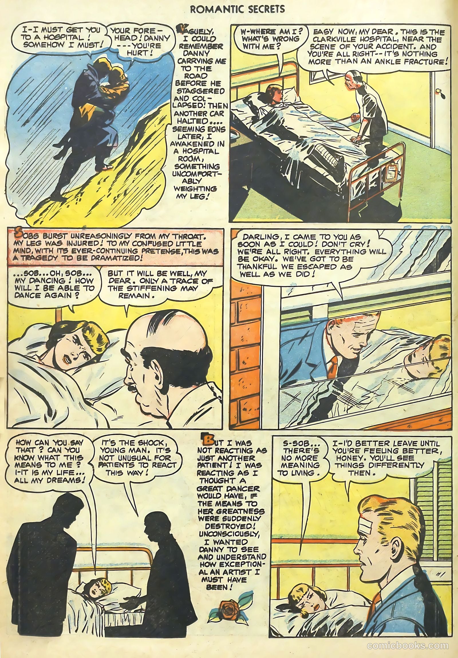 Romantic Secrets #17 (1951) — page 10 of 36