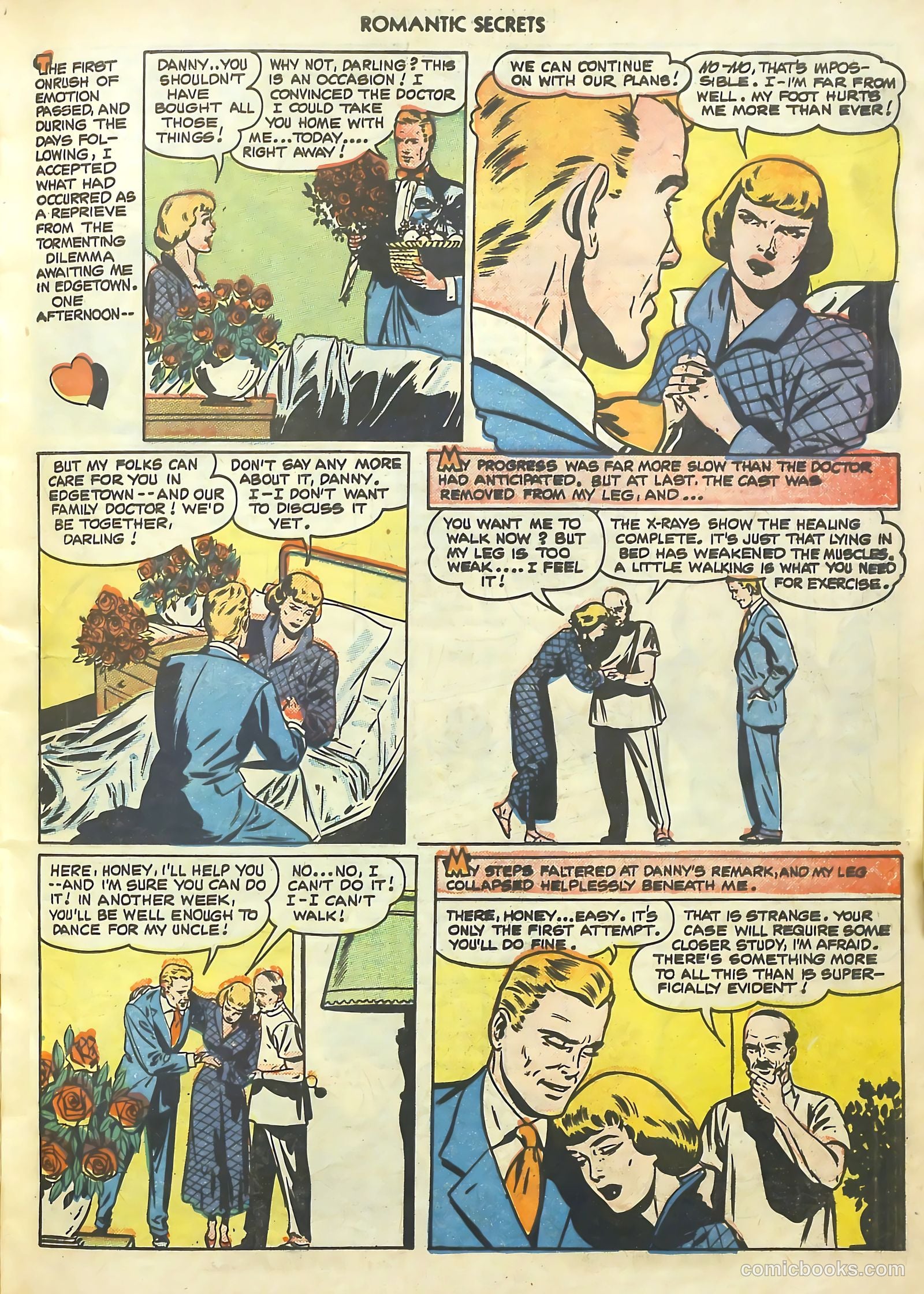 Romantic Secrets #17 (1951) — page 11 of 36