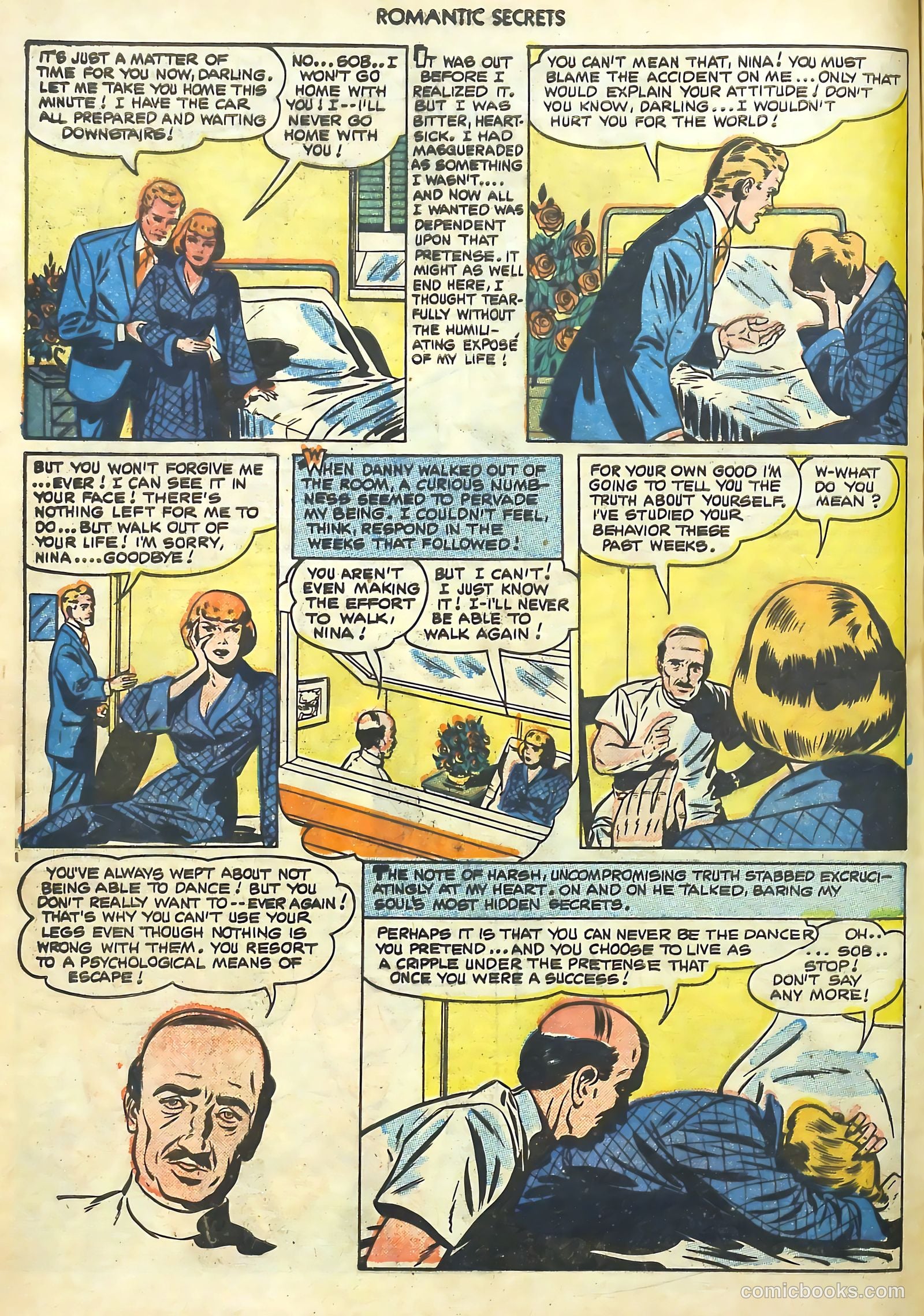 Romantic Secrets #17 (1951) — page 12 of 36