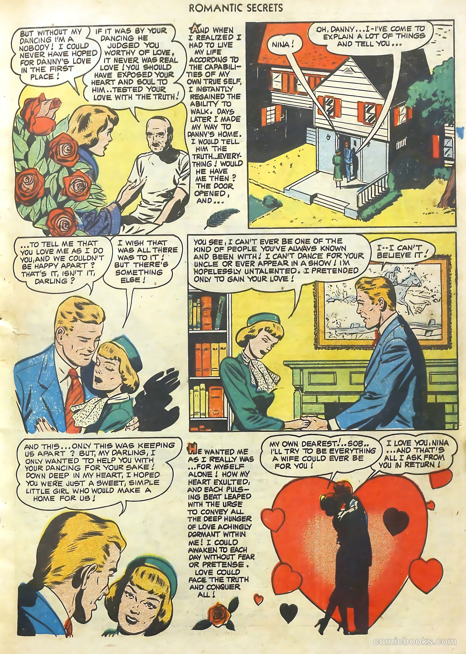 Romantic Secrets #17 (1951) — page 13 of 36