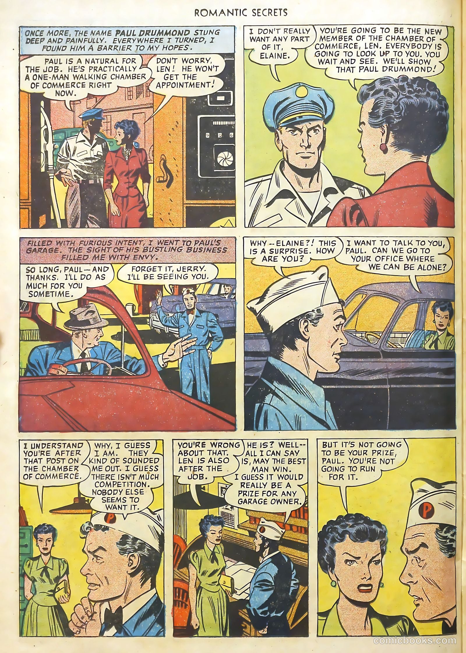 Romantic Secrets #17 (1951) — page 32 of 36