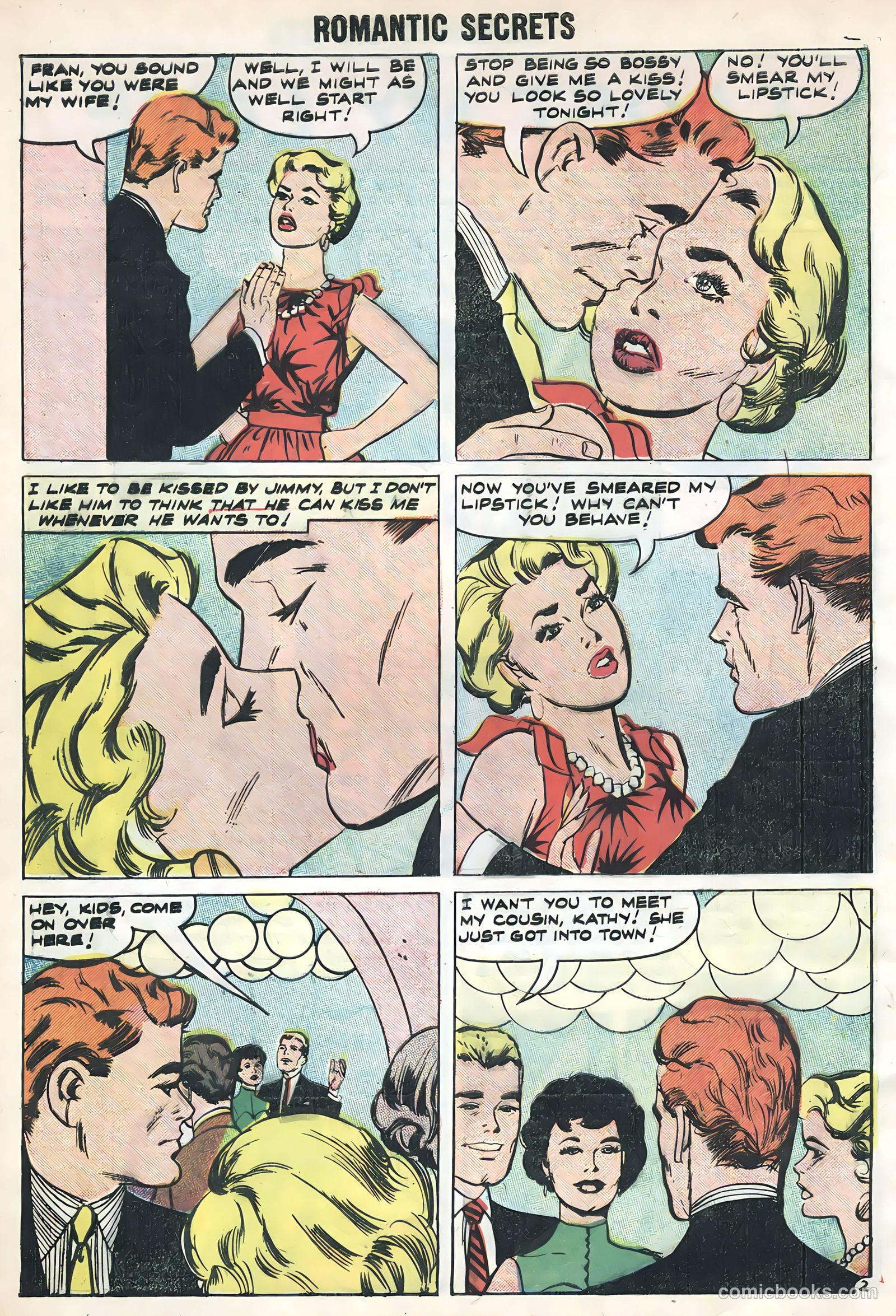 Romantic Secrets #18 (1958) — page 4 of 36