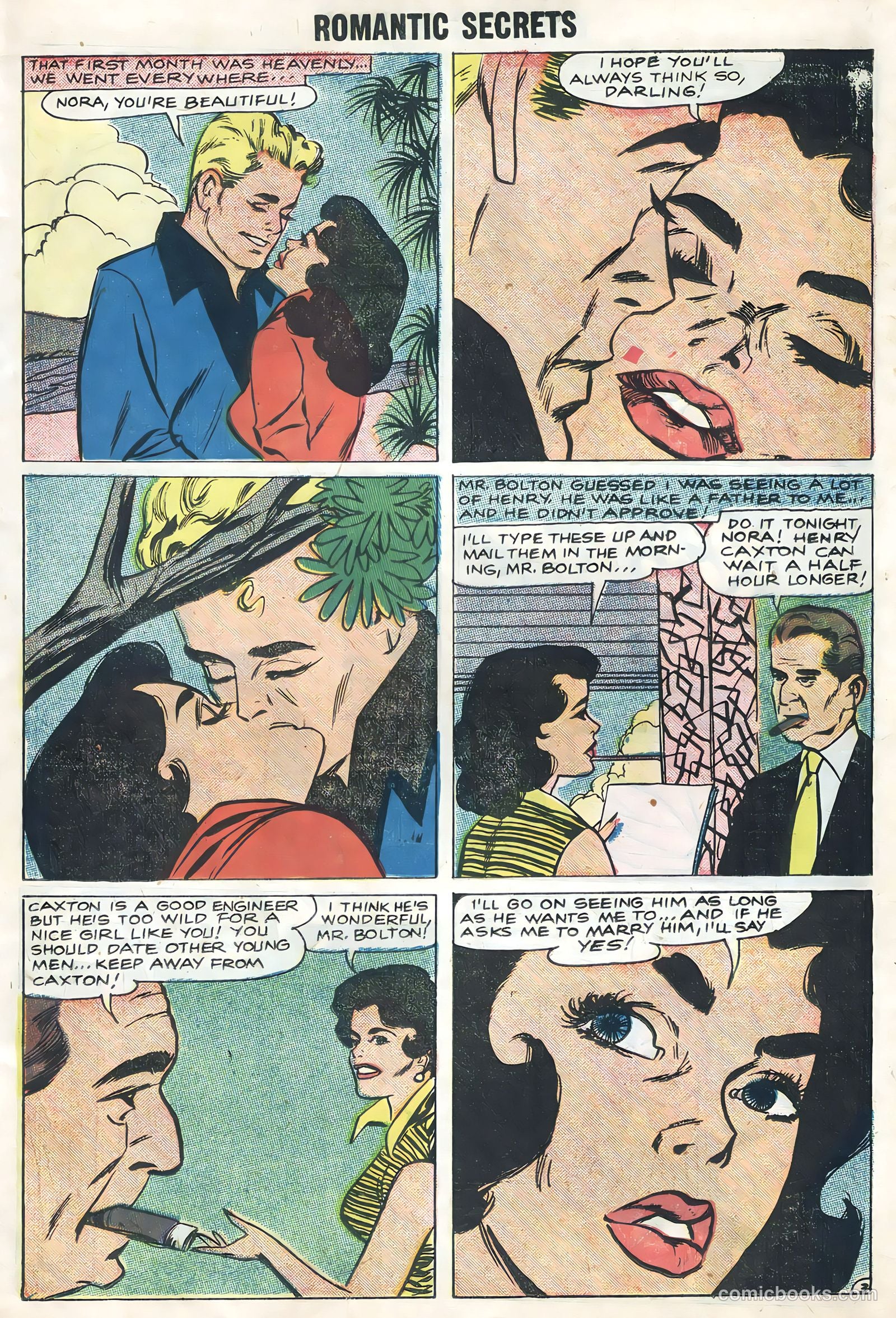 Romantic Secrets #18 (1958) — page 11 of 36