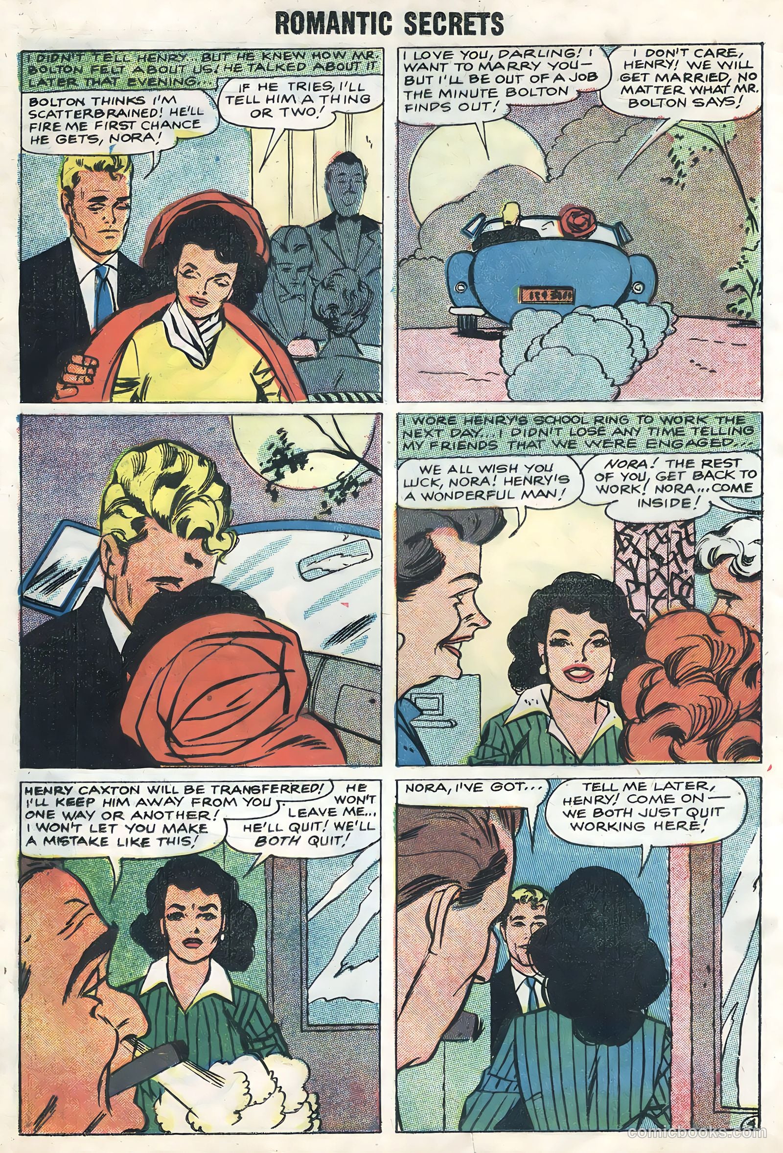 Romantic Secrets #18 (1958) — page 12 of 36