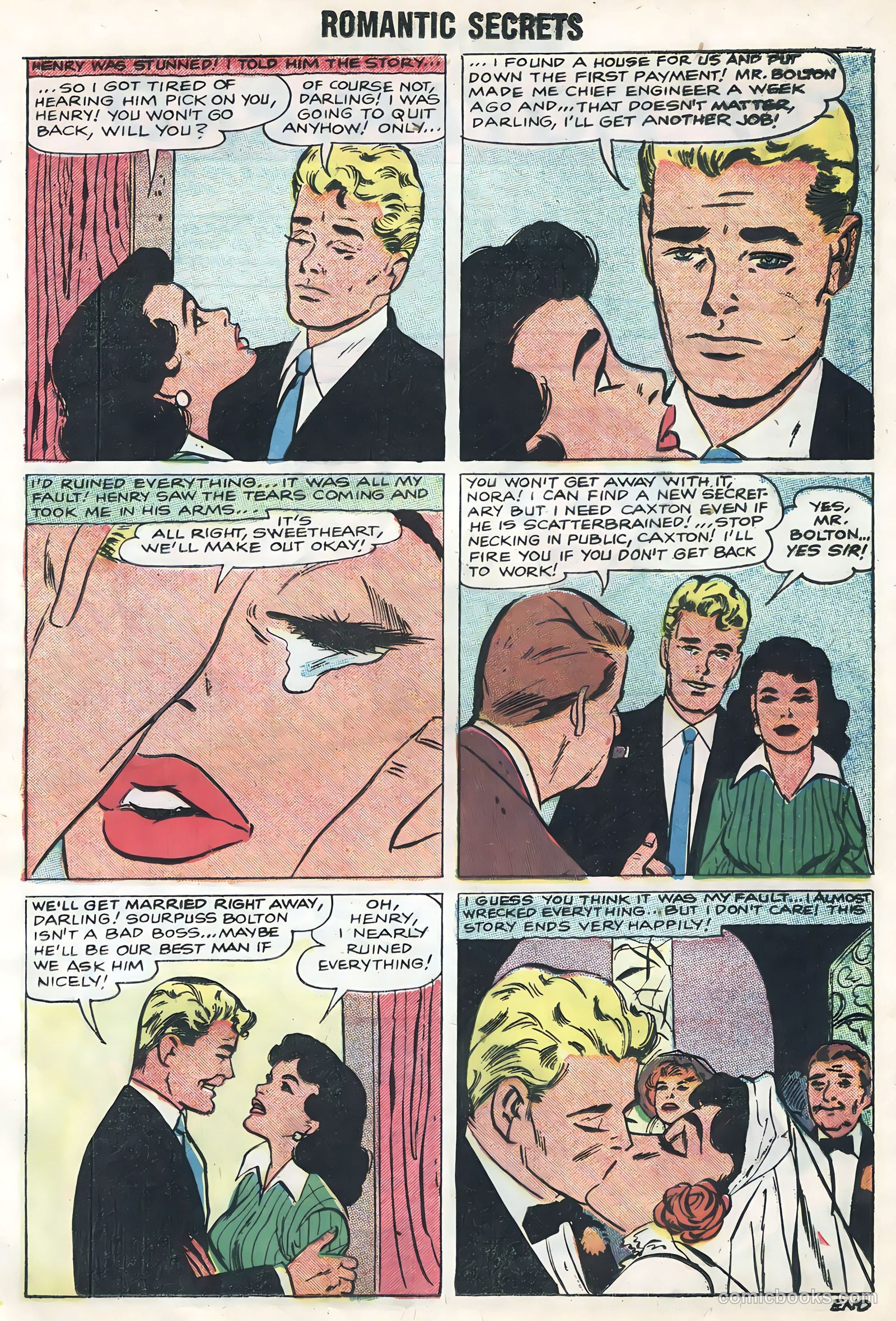 Romantic Secrets #18 (1958) — page 13 of 36