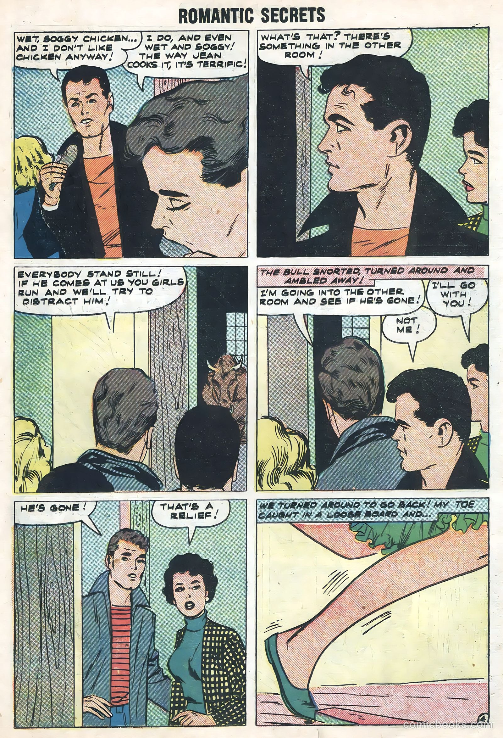 Romantic Secrets #18 (1958) — page 18 of 36