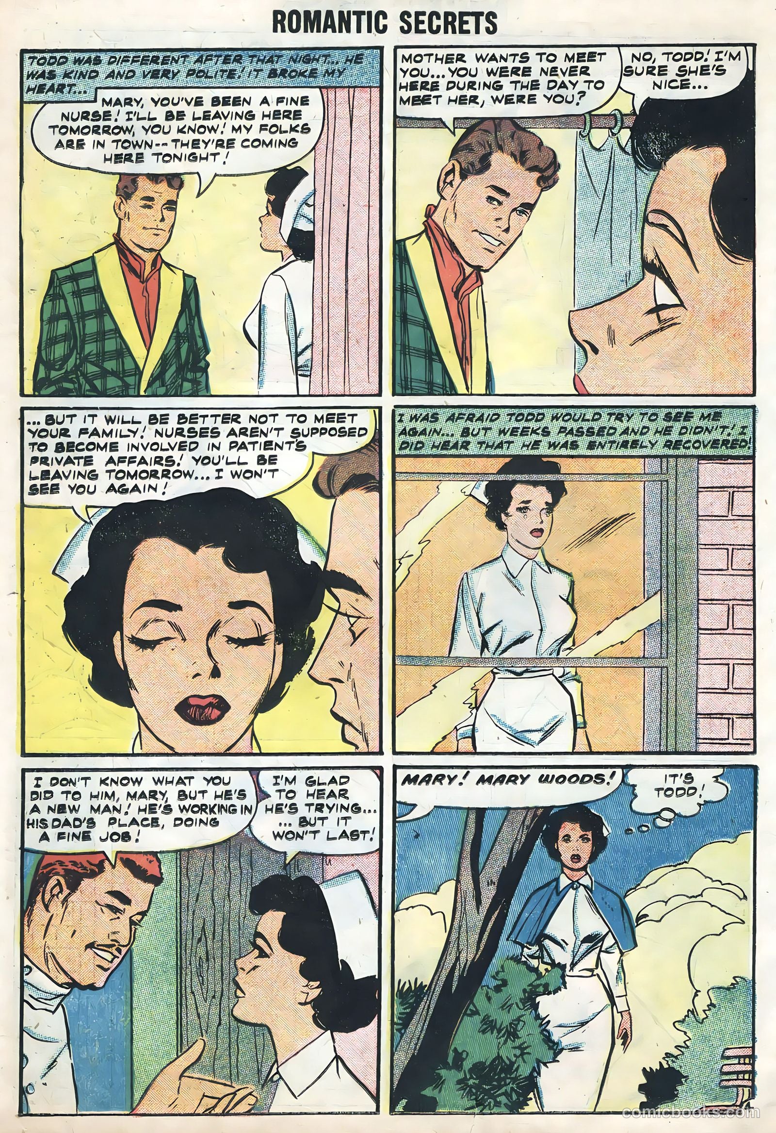 Romantic Secrets #18 (1958) — page 26 of 36