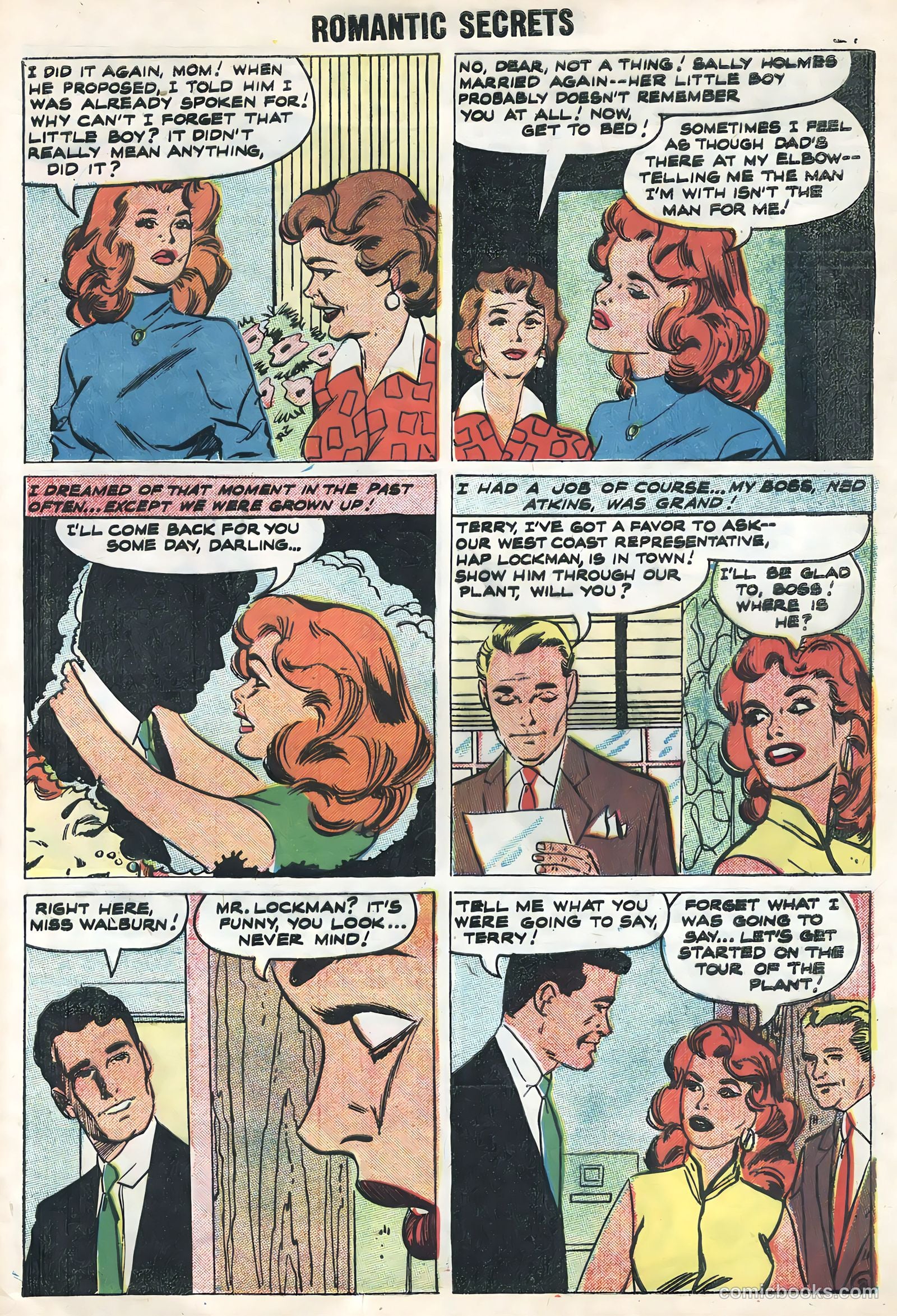 Romantic Secrets #18 (1958) — page 29 of 36