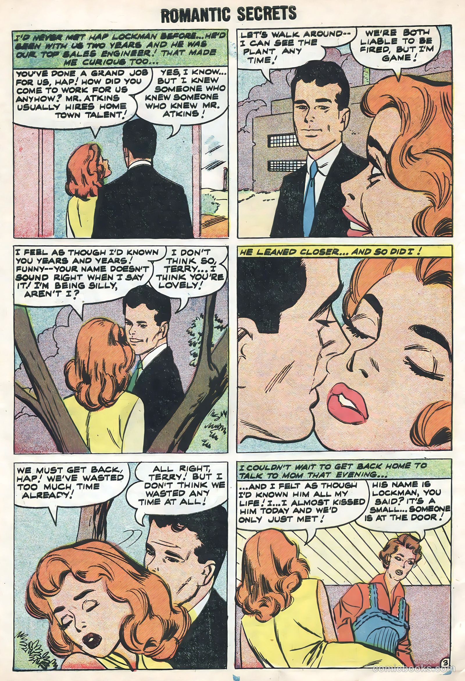 Romantic Secrets #18 (1958) — page 30 of 36