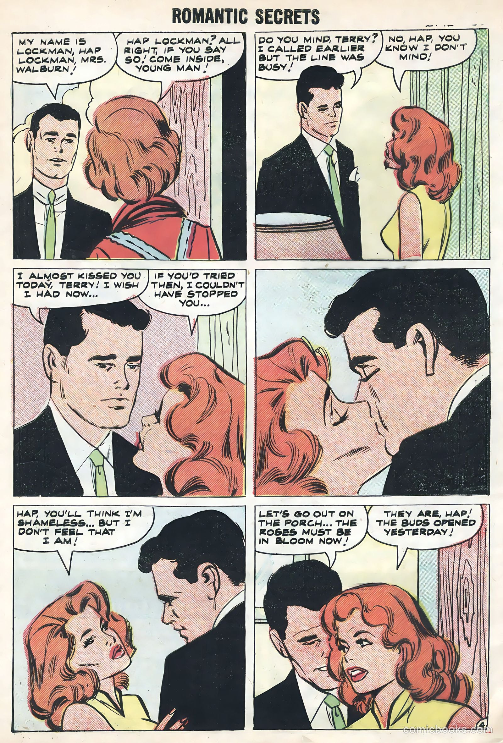 Romantic Secrets #18 (1958) — page 32 of 36