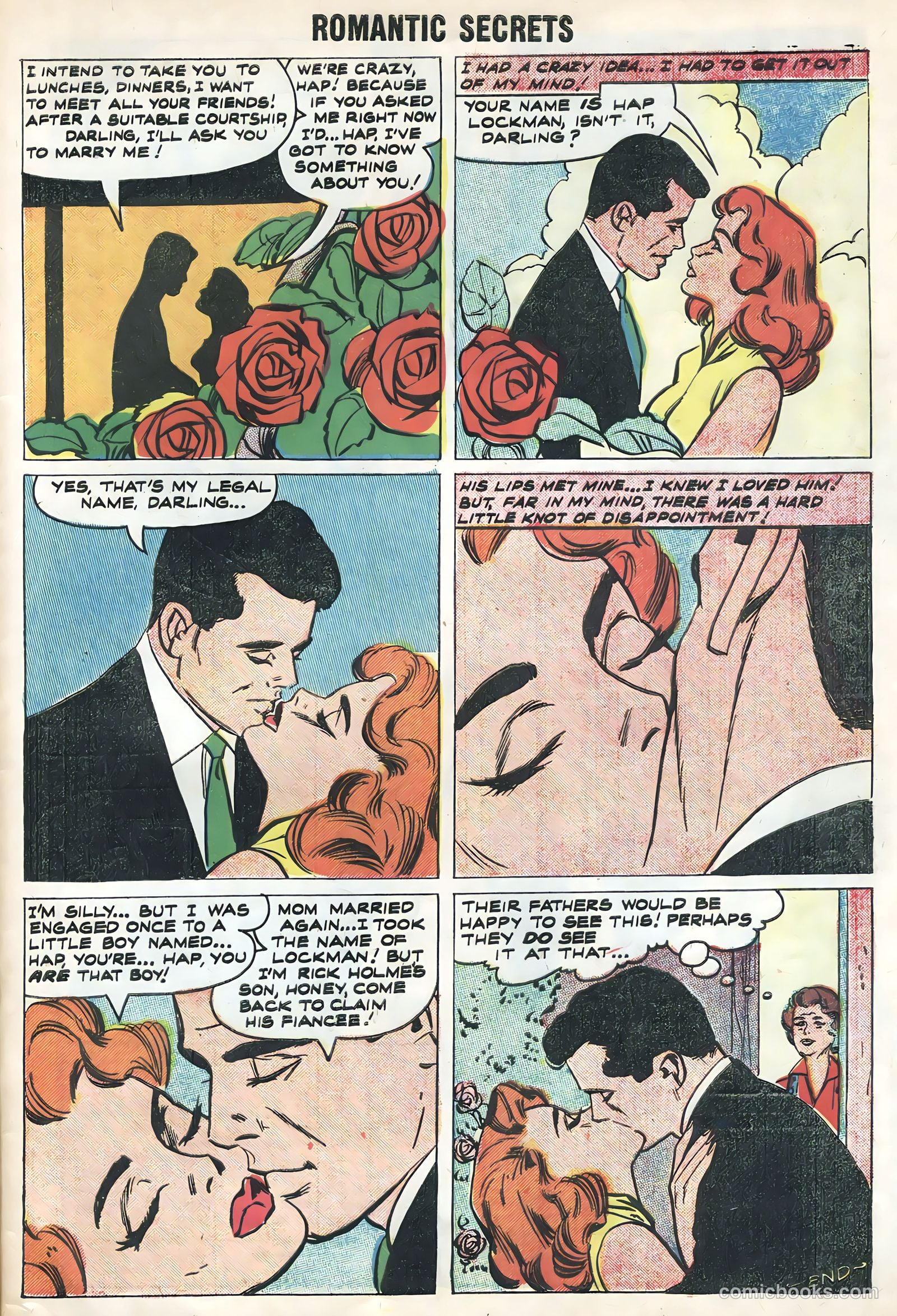Romantic Secrets #18 (1958) — page 33 of 36