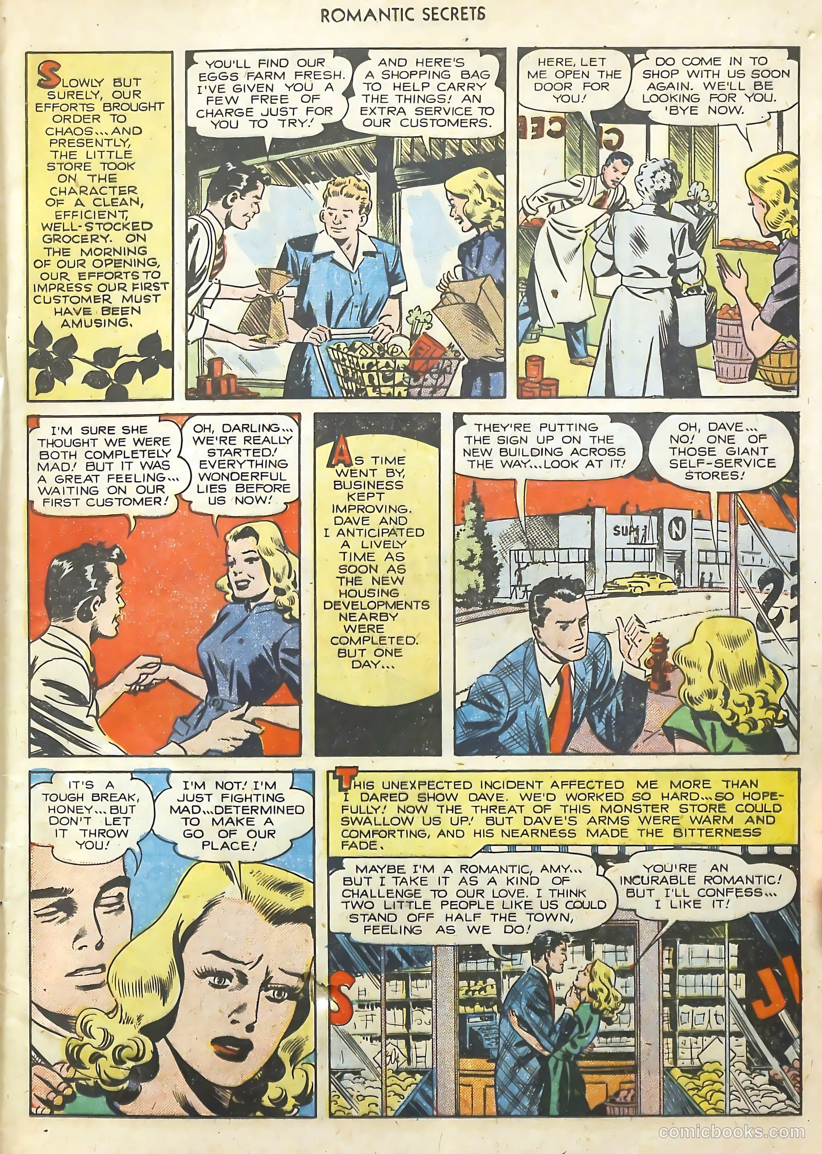 Romantic Secrets #18 (1951) — page 5 of 36