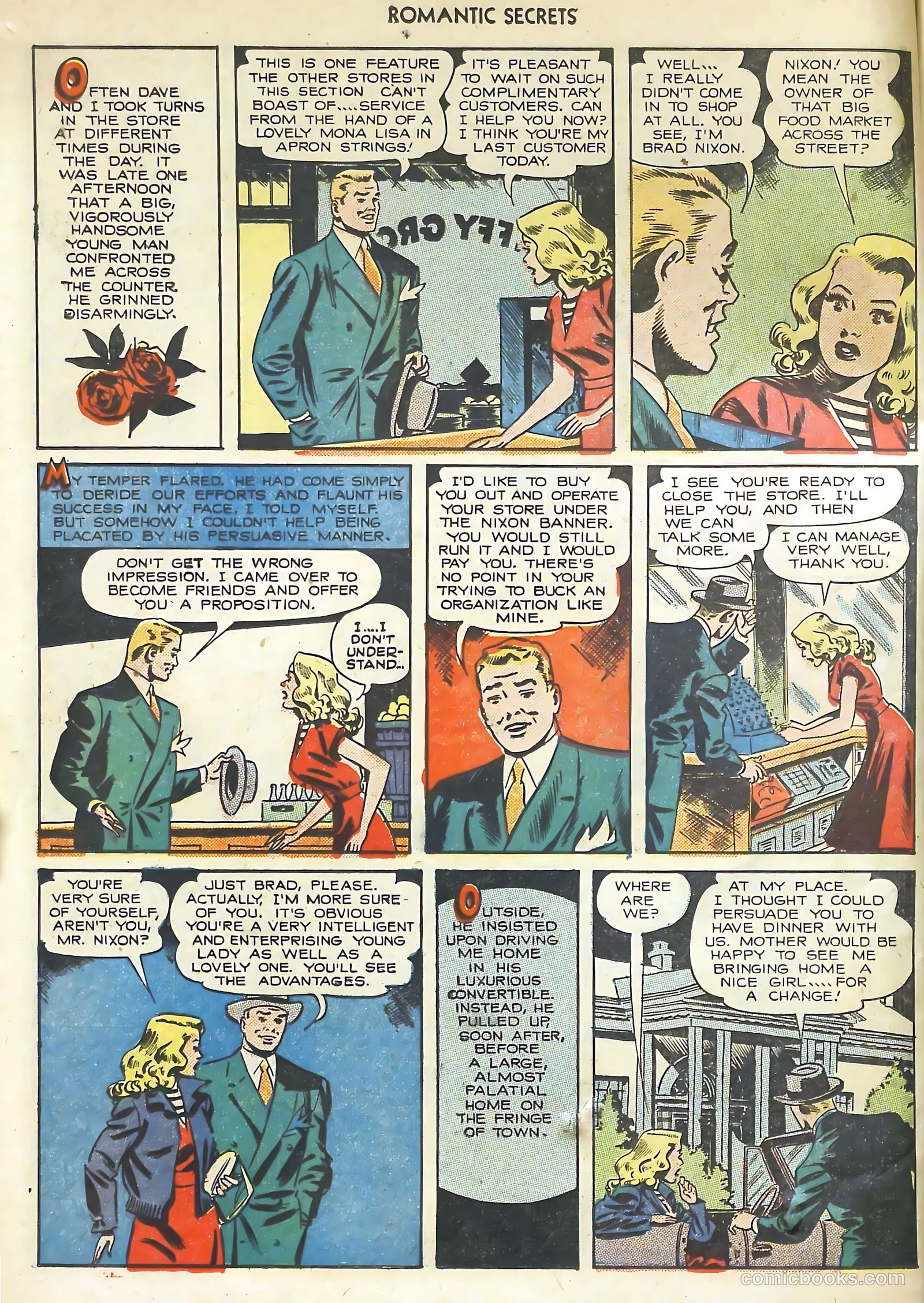 Romantic Secrets #18 (1951) — page 6 of 36