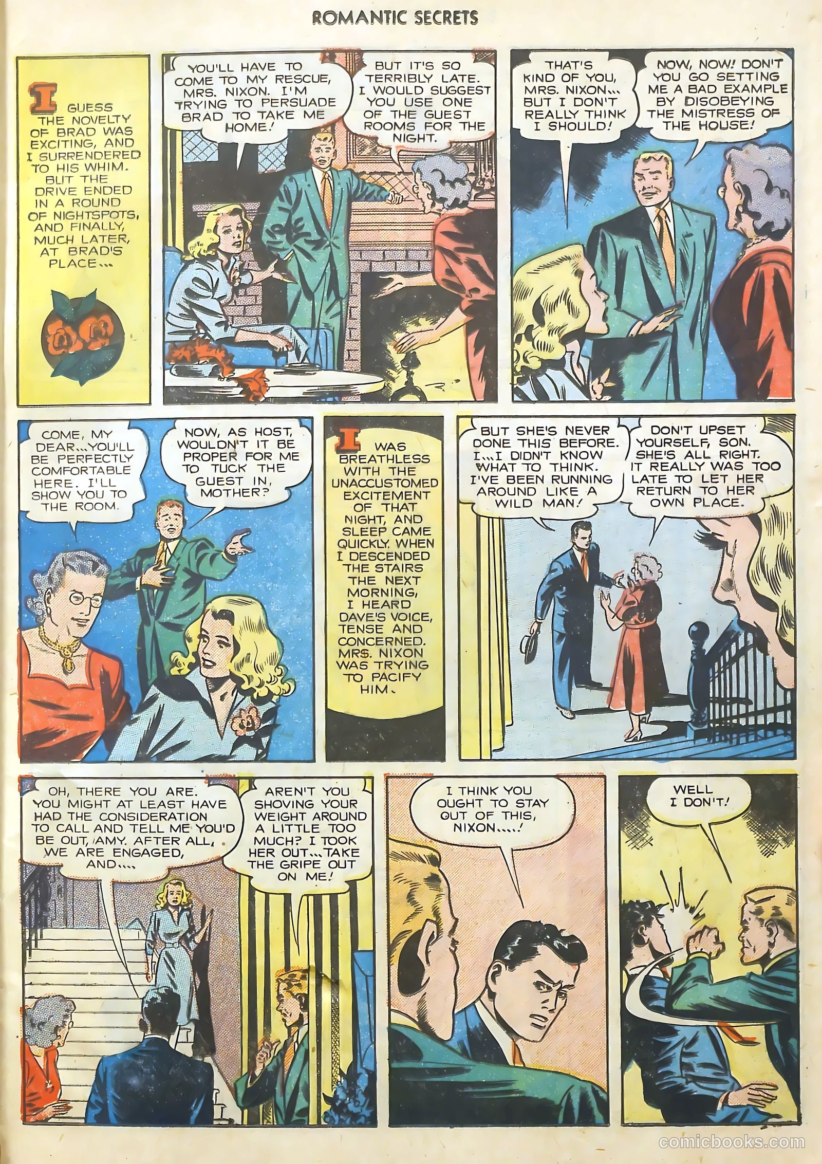 Romantic Secrets #18 (1951) — page 9 of 36