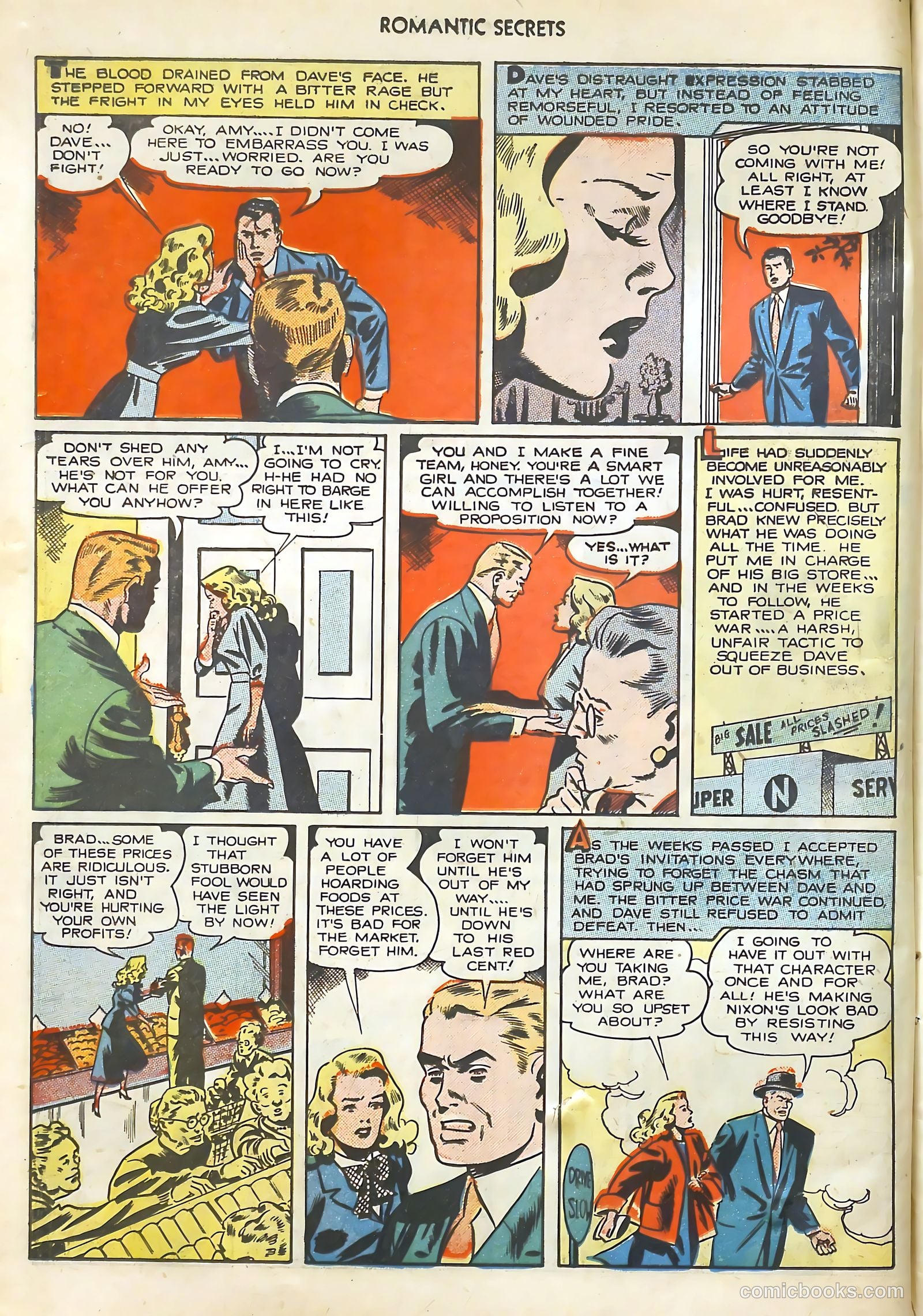 Romantic Secrets #18 (1951) — page 10 of 36