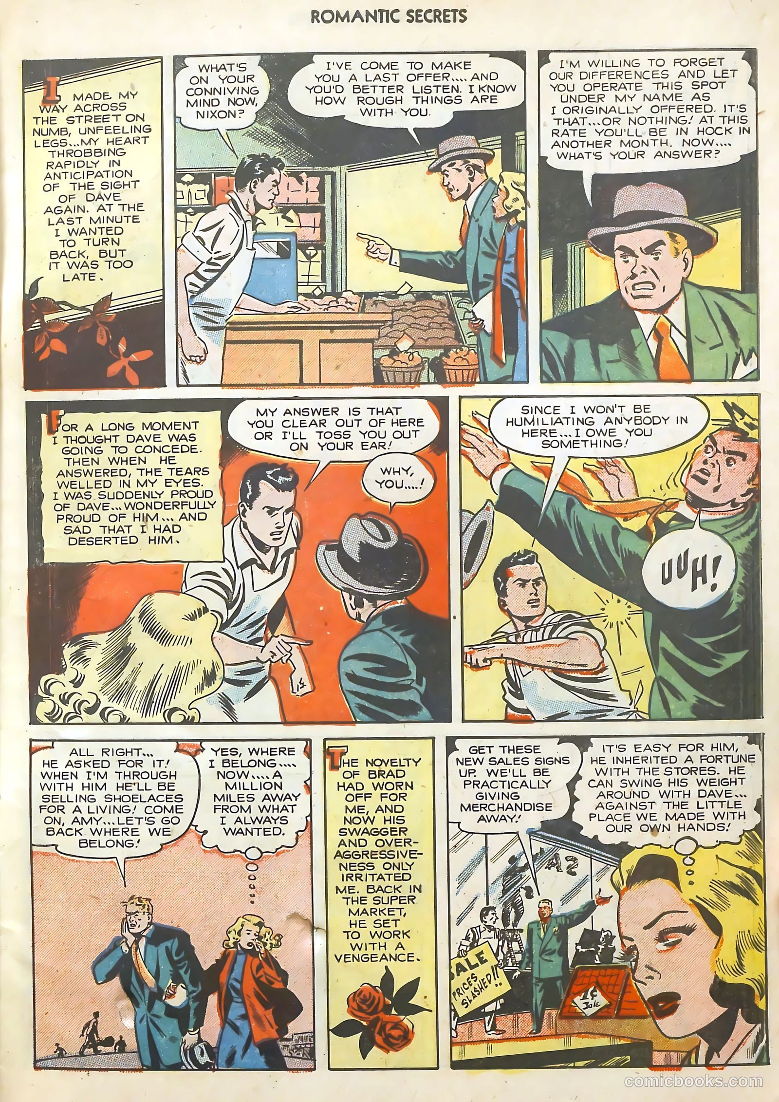 Romantic Secrets #18 (1951) — page 11 of 36