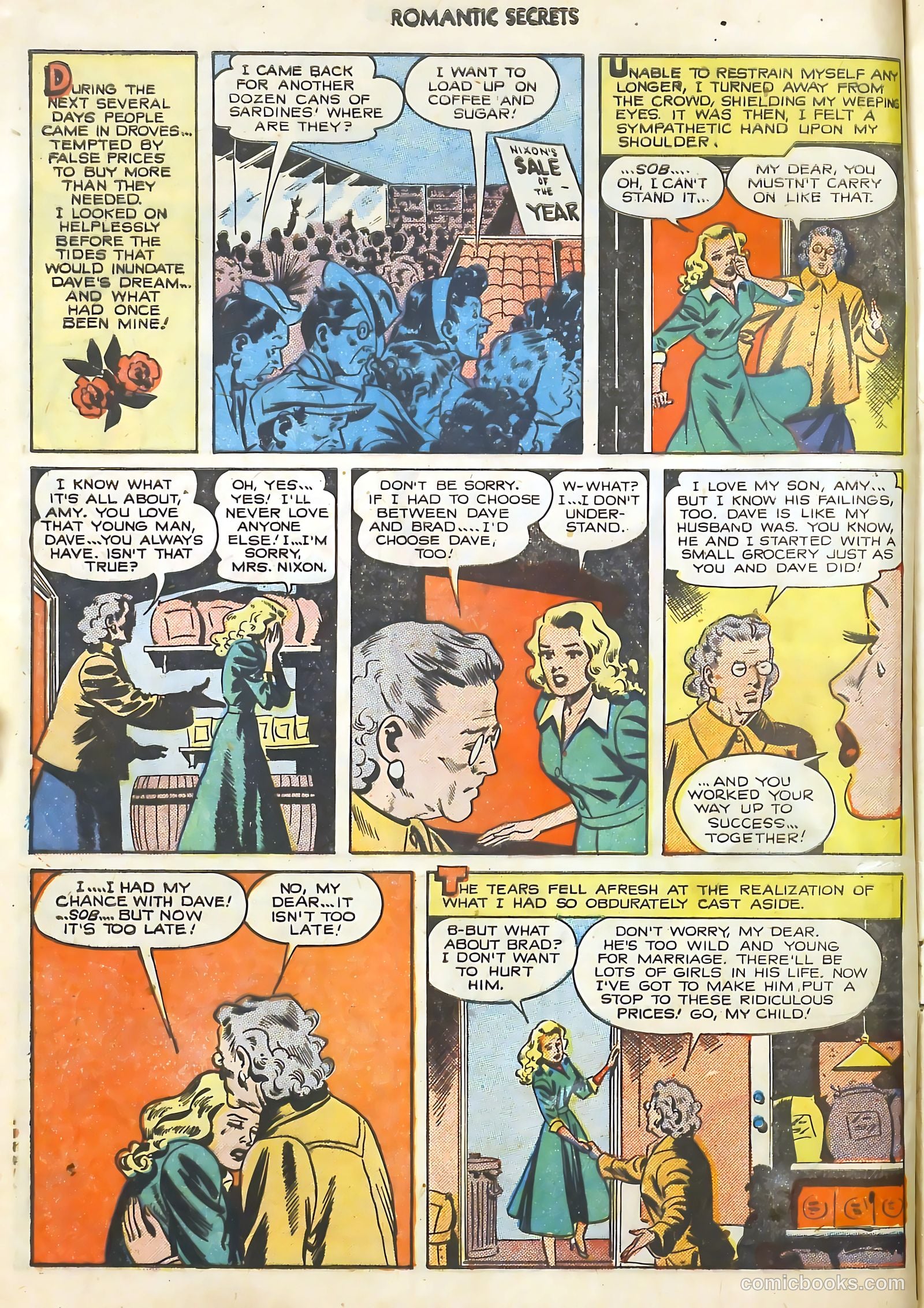 Romantic Secrets #18 (1951) — page 12 of 36