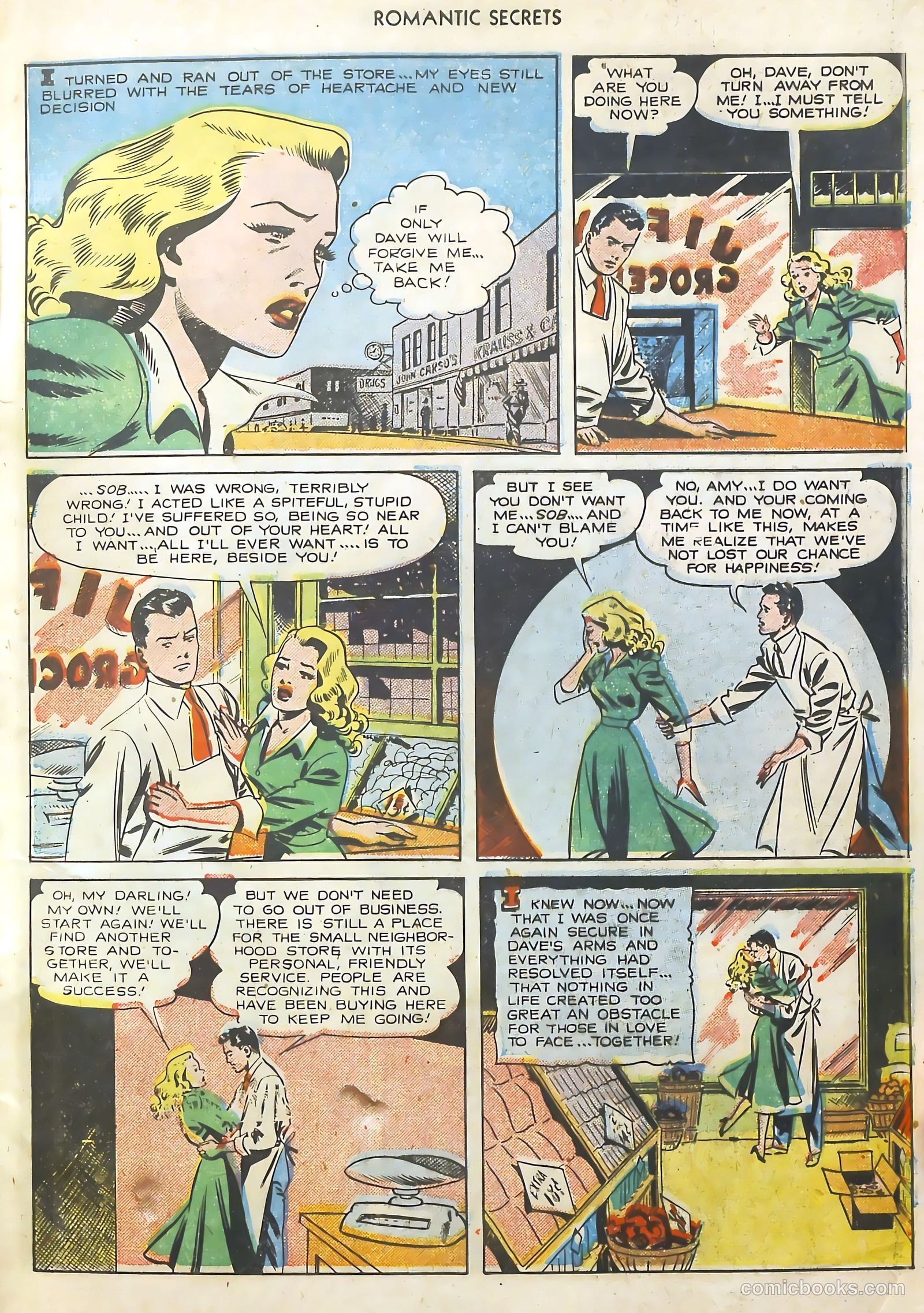 Romantic Secrets #18 (1951) — page 13 of 36