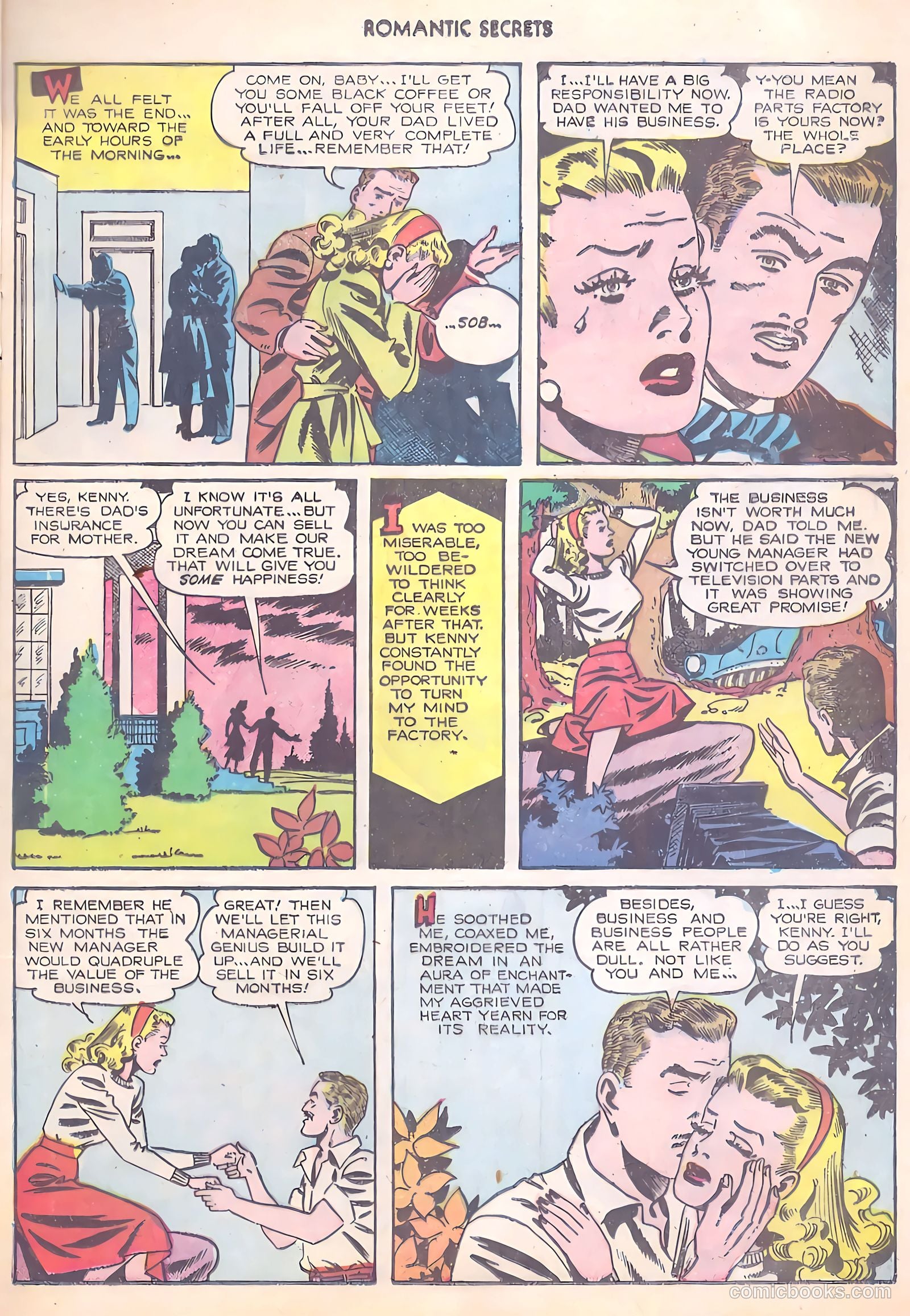 Romantic Secrets #19 (1951) — page 5 of 36