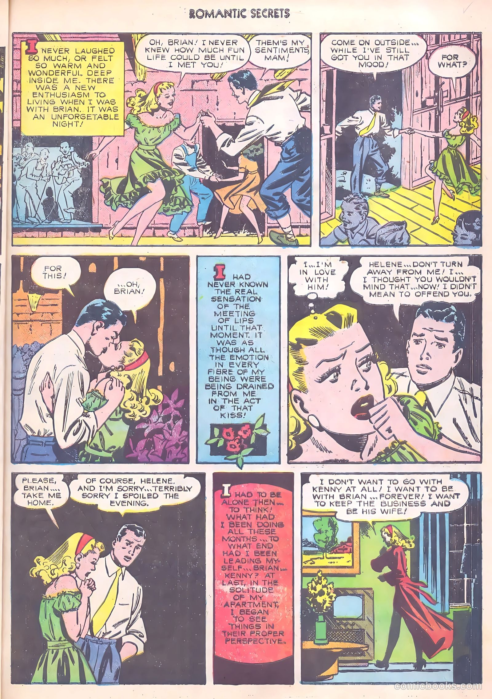 Romantic Secrets #19 (1951) — page 11 of 36