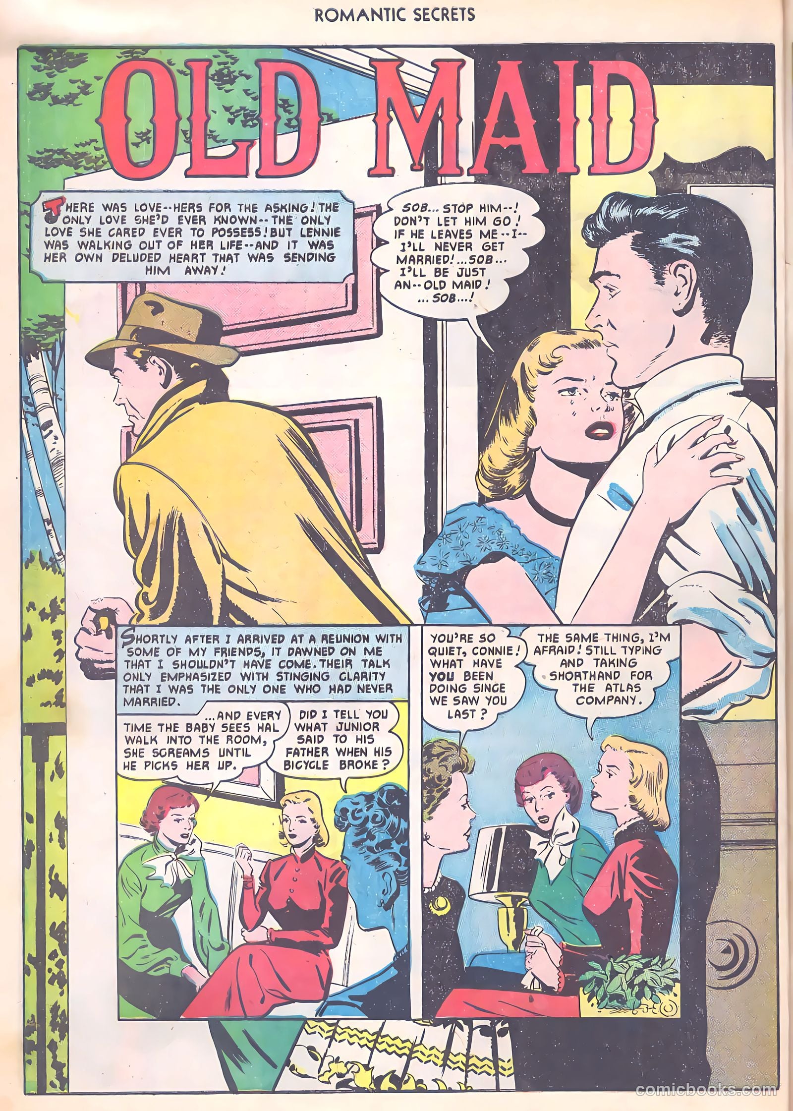 Romantic Secrets #19 (1951) — page 14 of 36