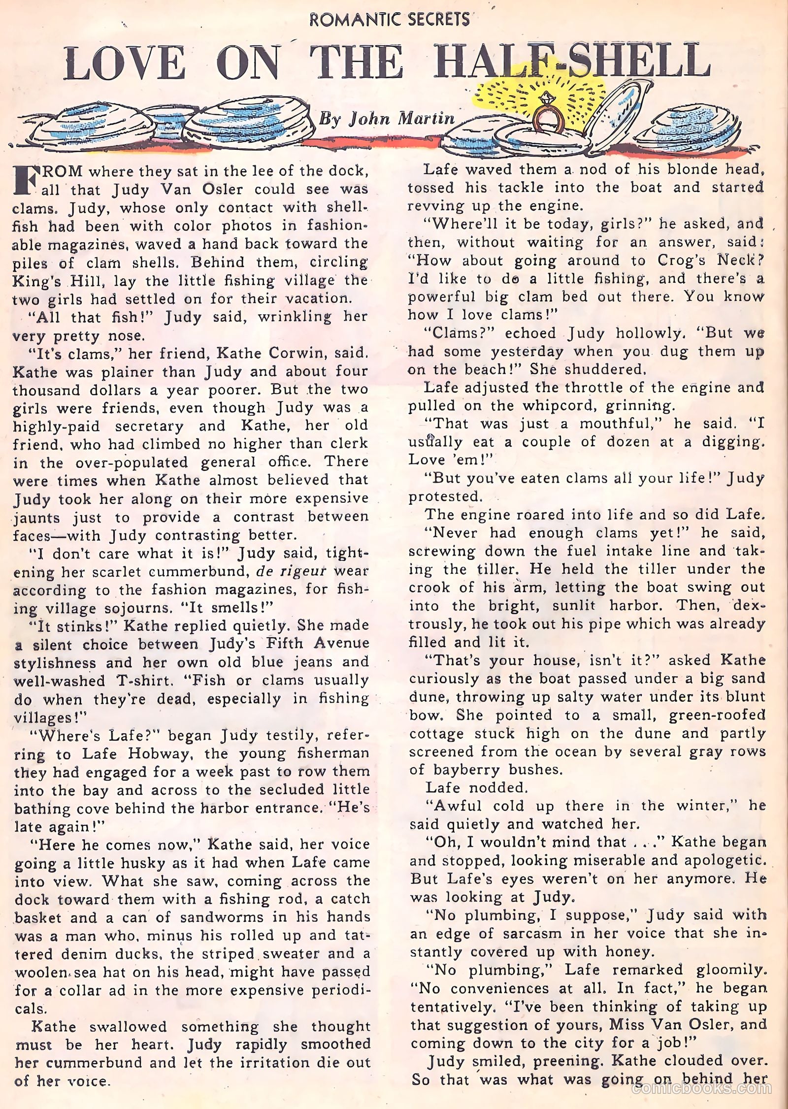 Romantic Secrets #19 (1951) — page 24 of 36