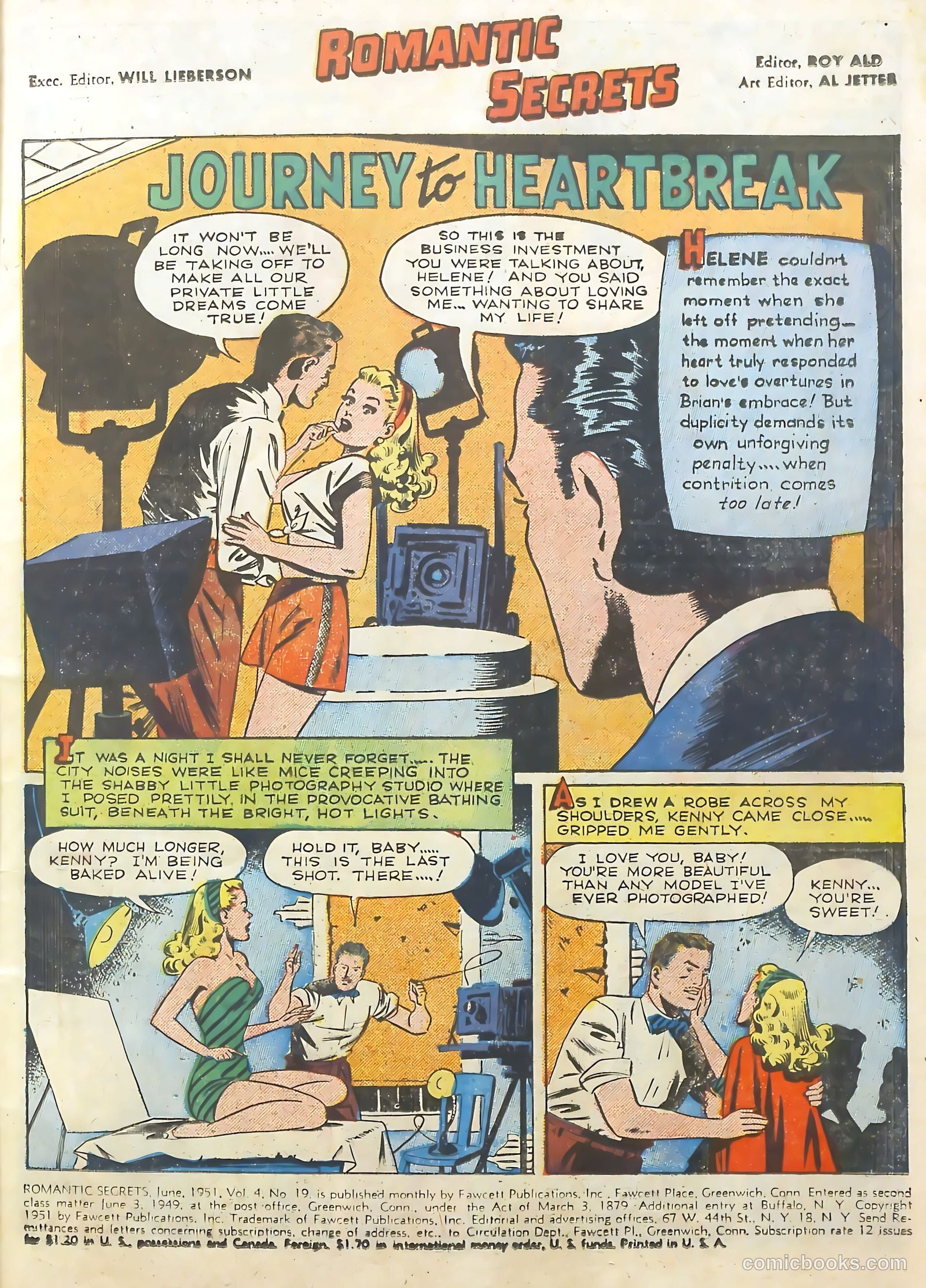 Romantic Secrets #19 (1959) — page 3 of 36