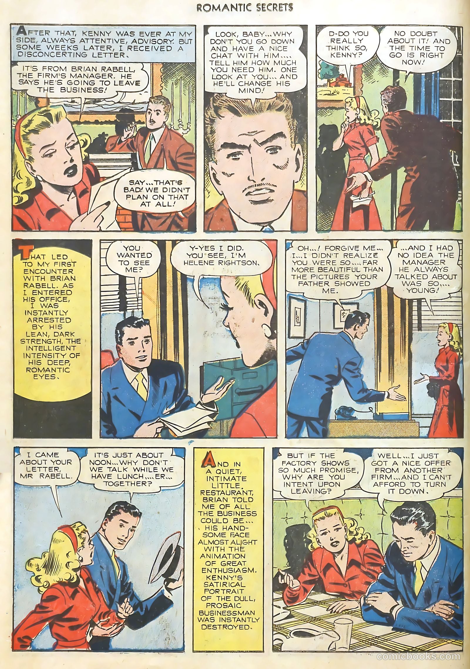 Romantic Secrets #19 (1959) — page 6 of 36