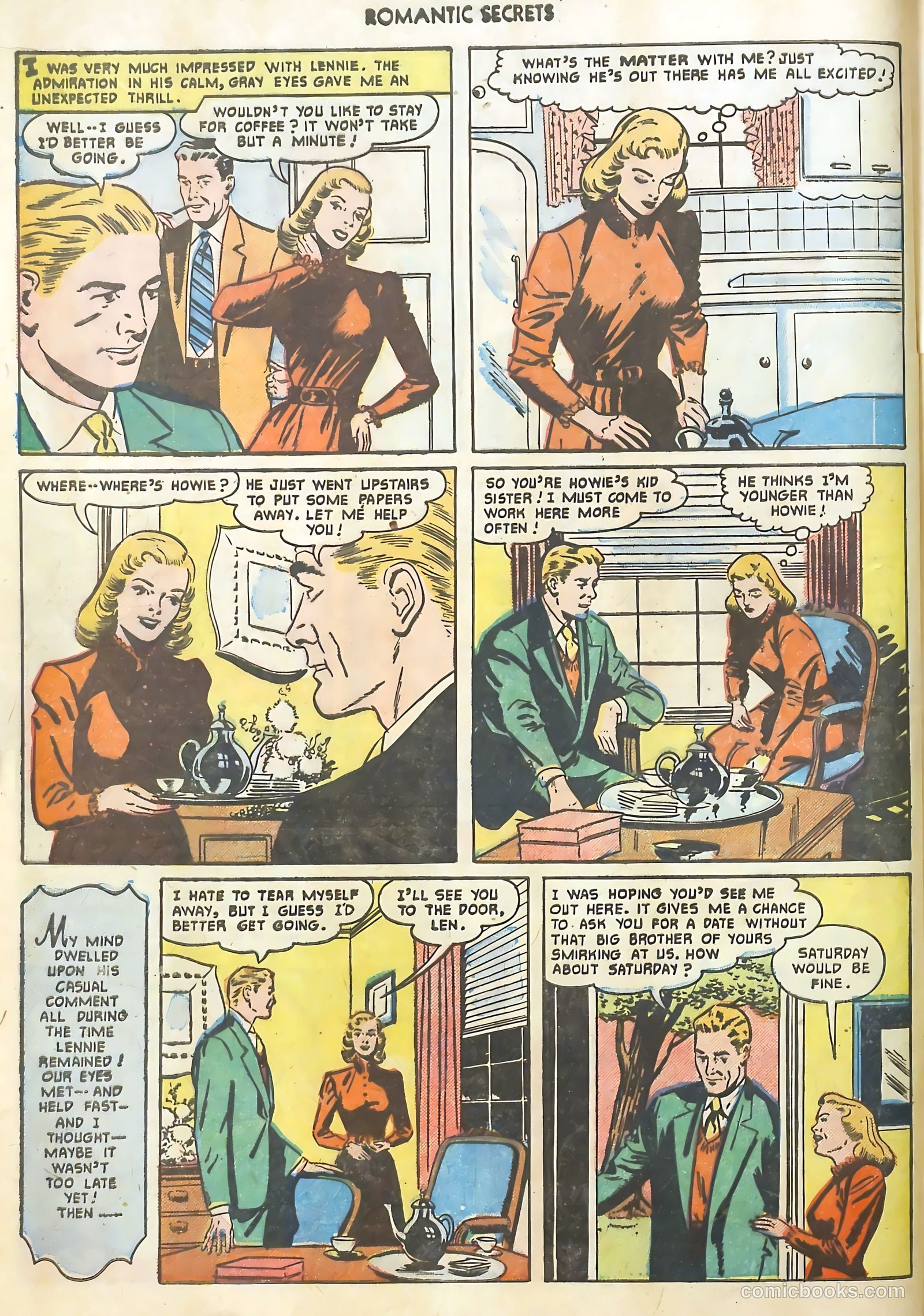 Romantic Secrets #19 (1959) — page 16 of 36