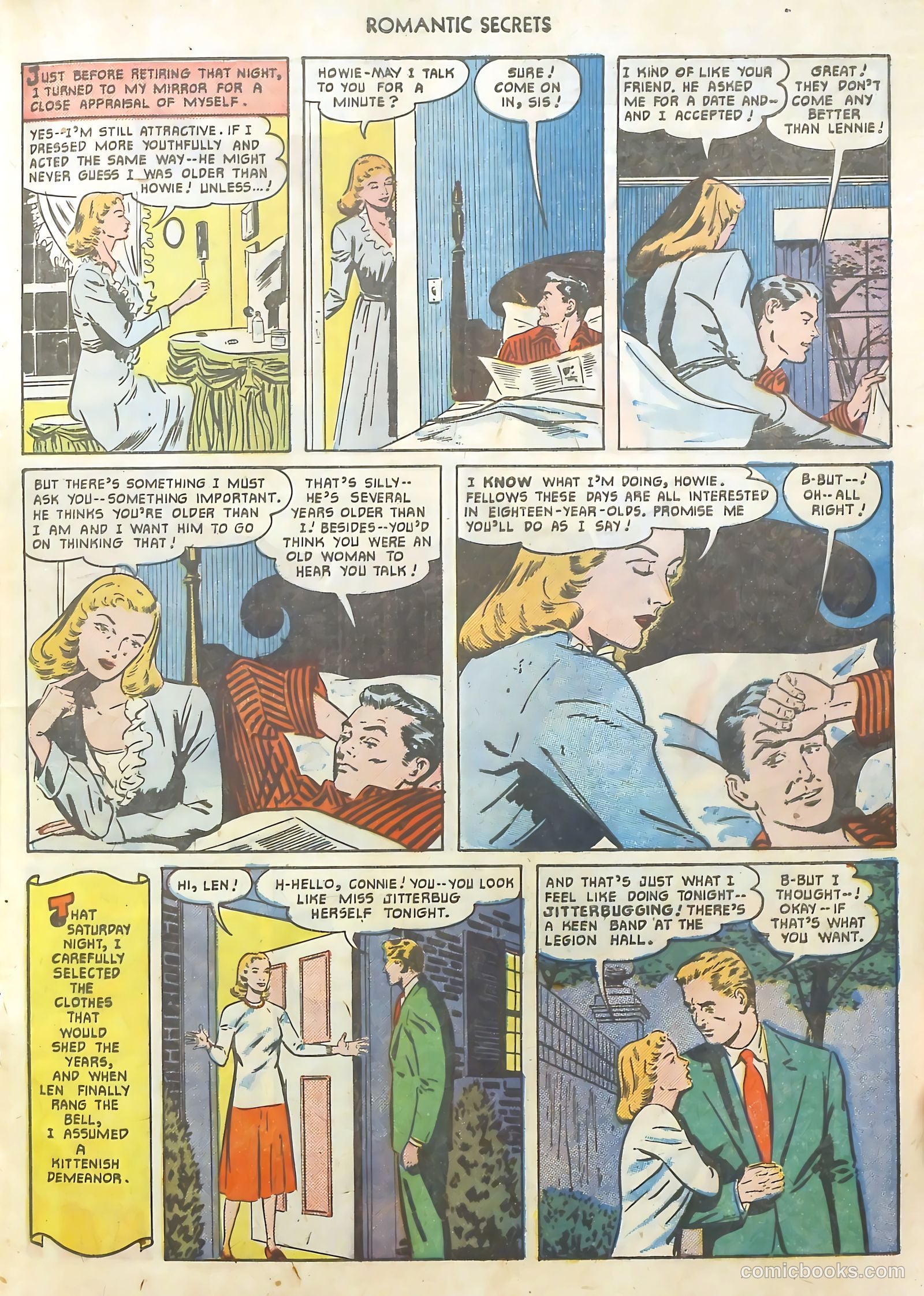 Romantic Secrets #19 (1959) — page 17 of 36