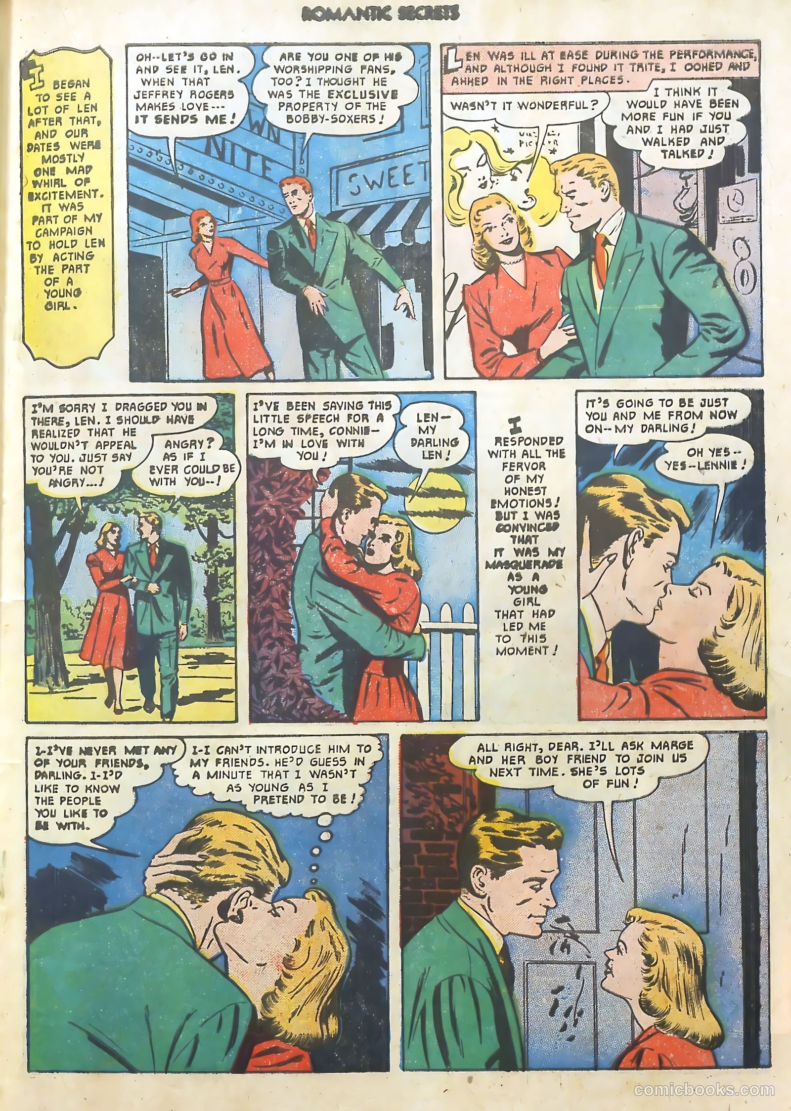 Romantic Secrets #19 (1959) — page 19 of 36