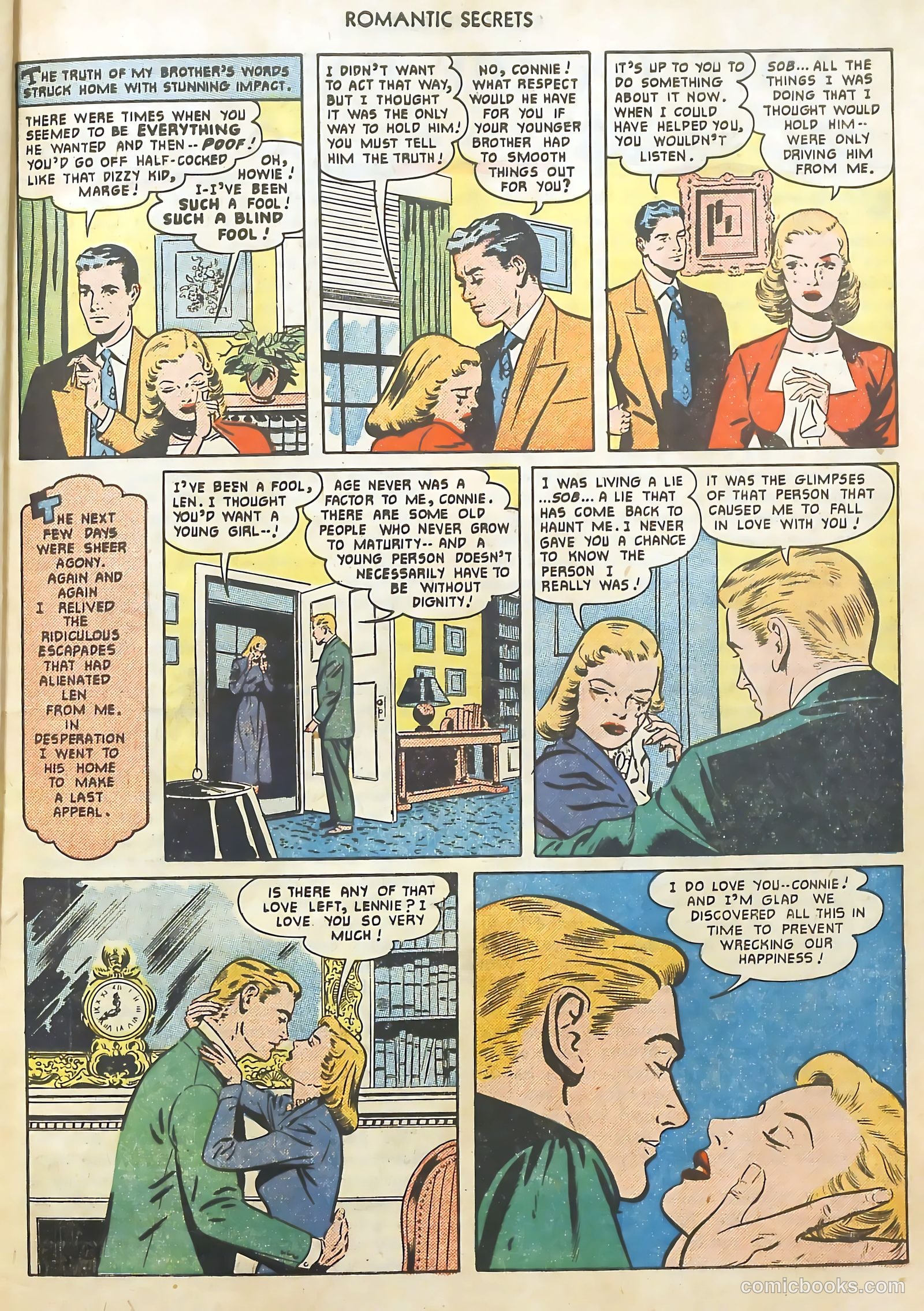 Romantic Secrets #19 (1959) — page 23 of 36