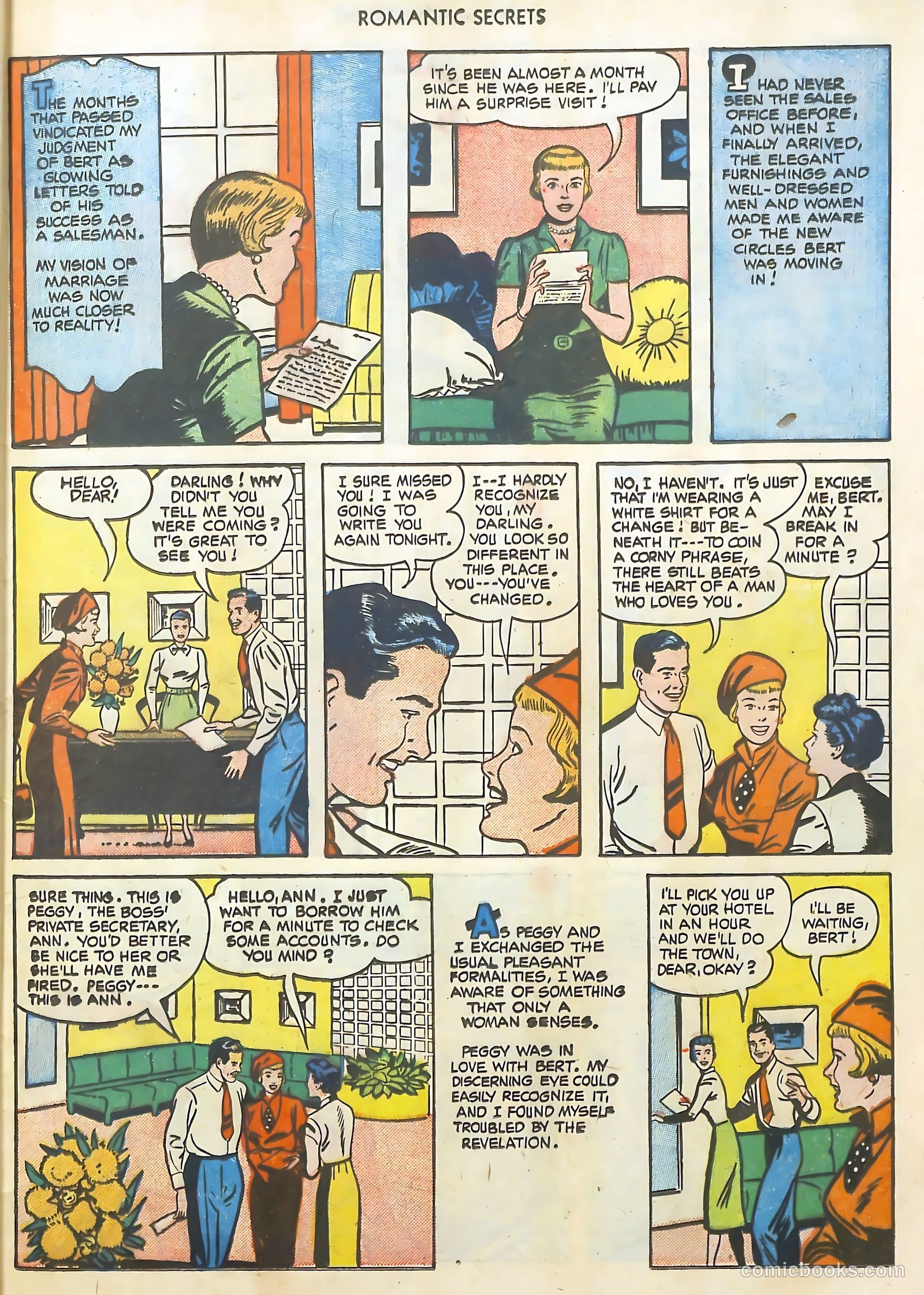 Romantic Secrets #19 (1959) — page 29 of 36