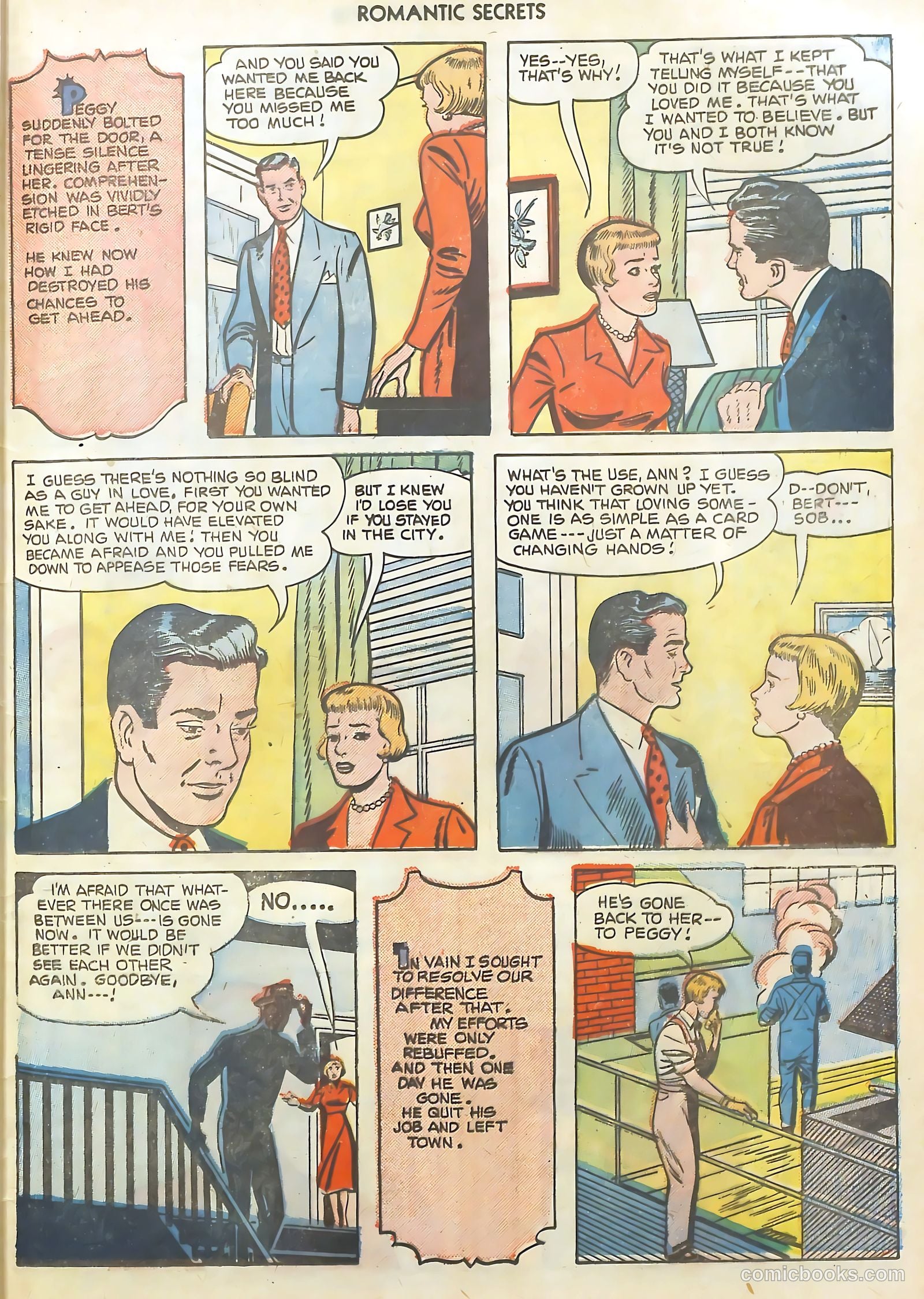 Romantic Secrets #19 (1959) — page 33 of 36