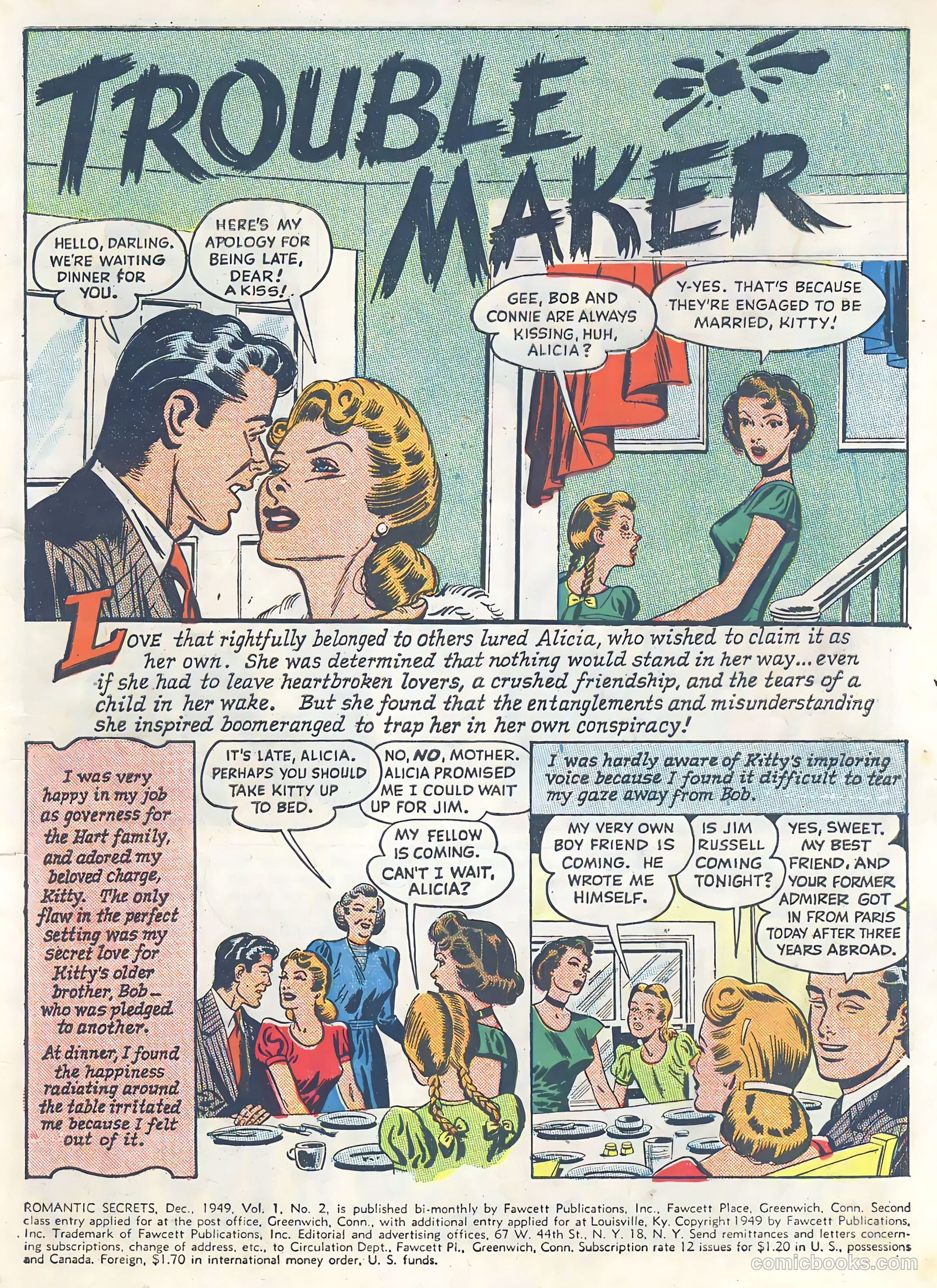 Romantic Secrets #2 (1949) — page 3 of 52