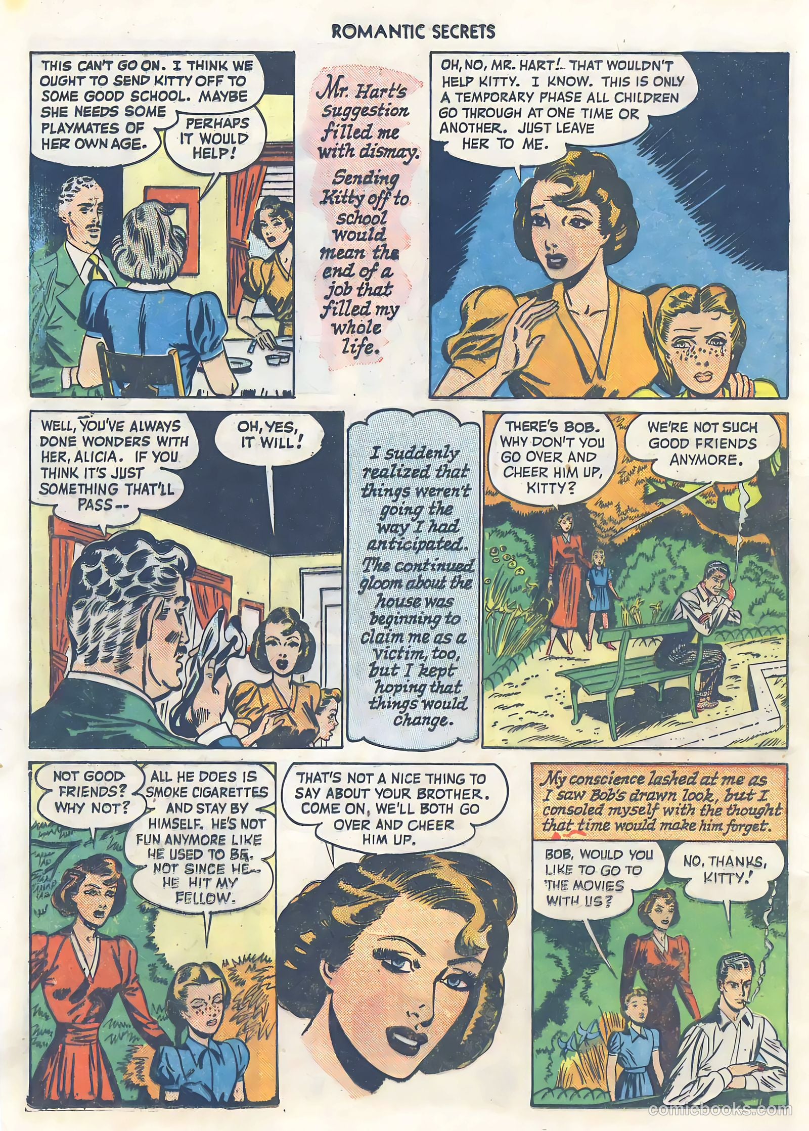 Romantic Secrets #2 (1949) — page 12 of 52