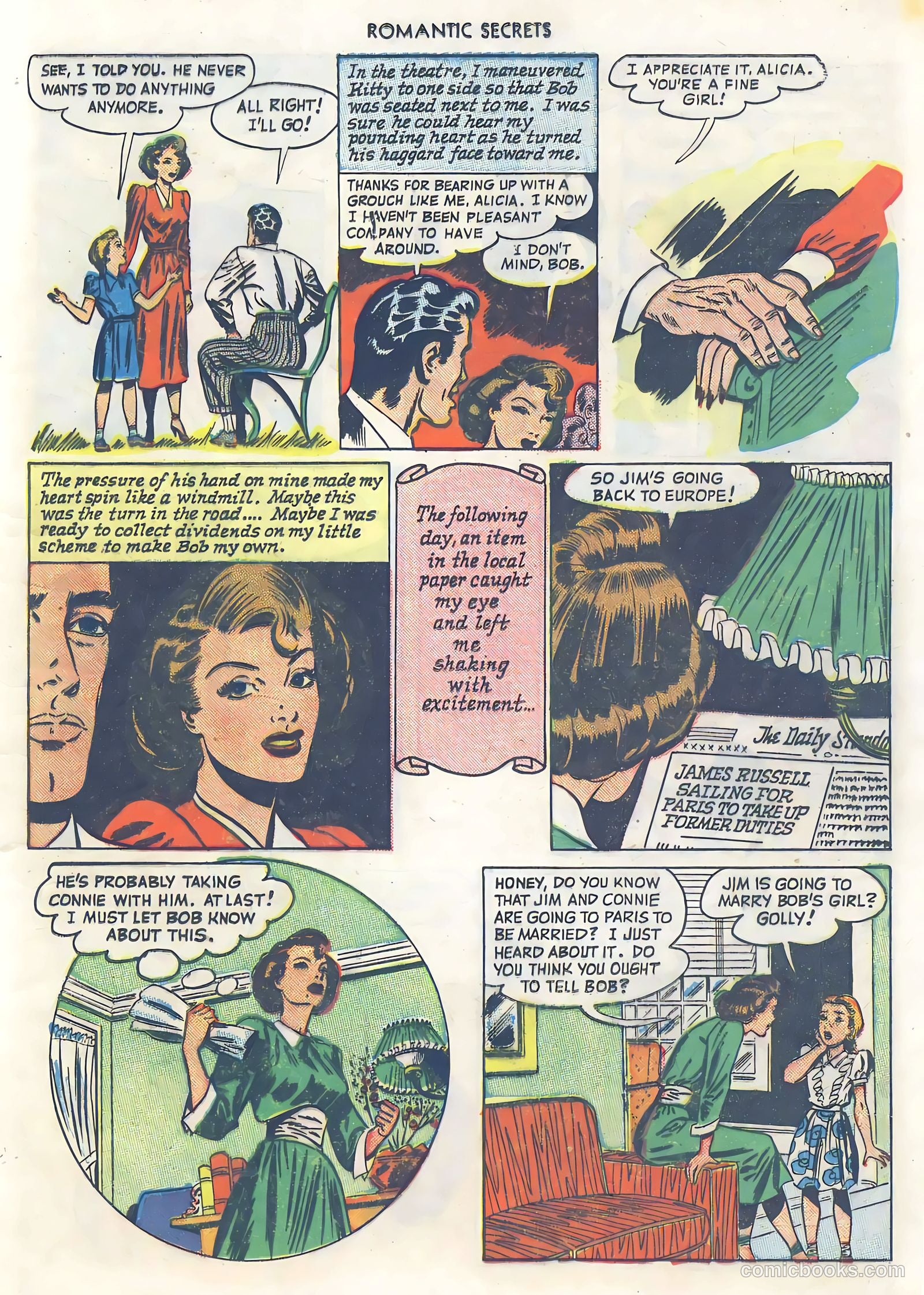 Romantic Secrets #2 (1949) — page 13 of 52