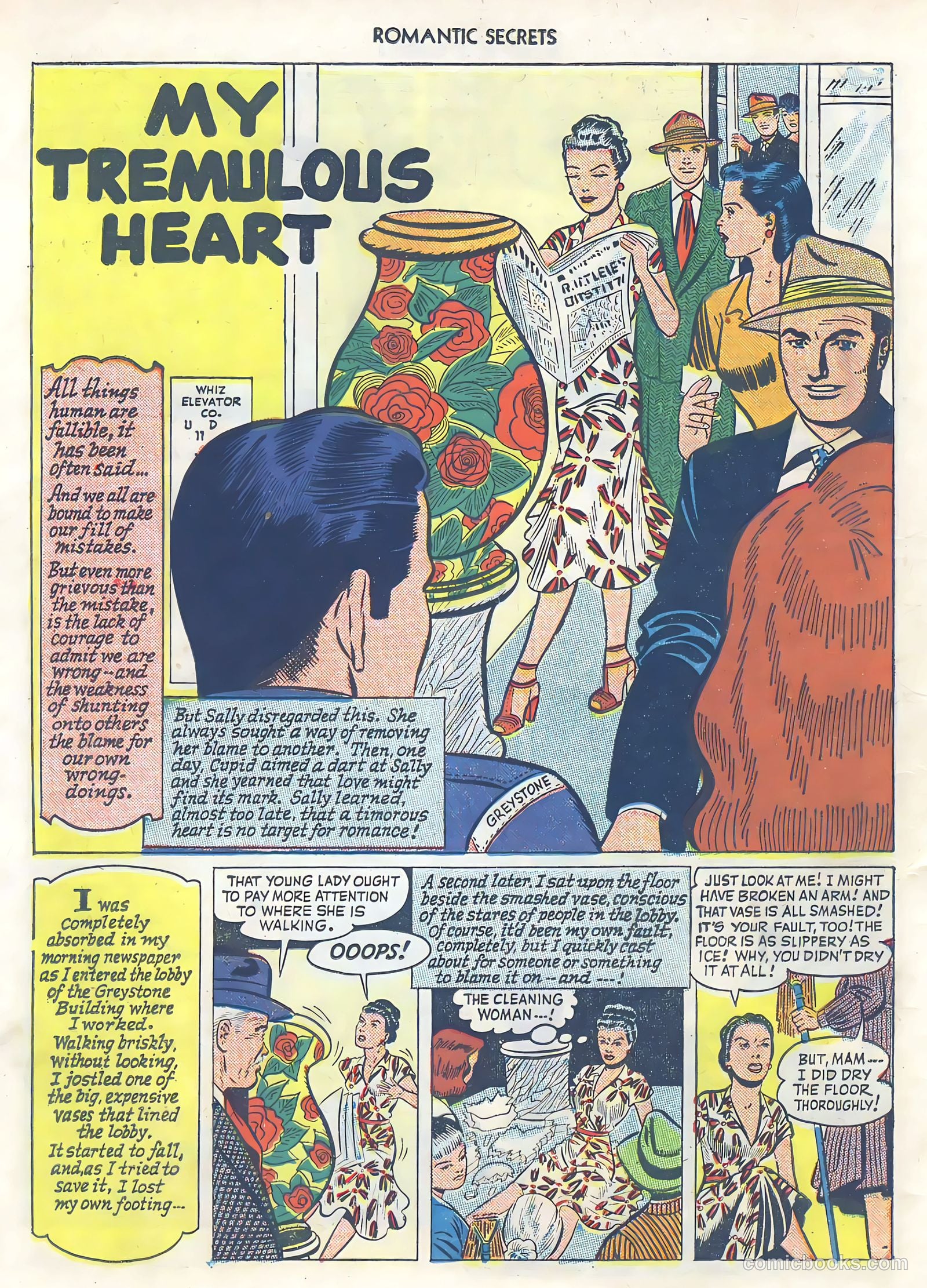 Romantic Secrets #2 (1949) — page 18 of 52