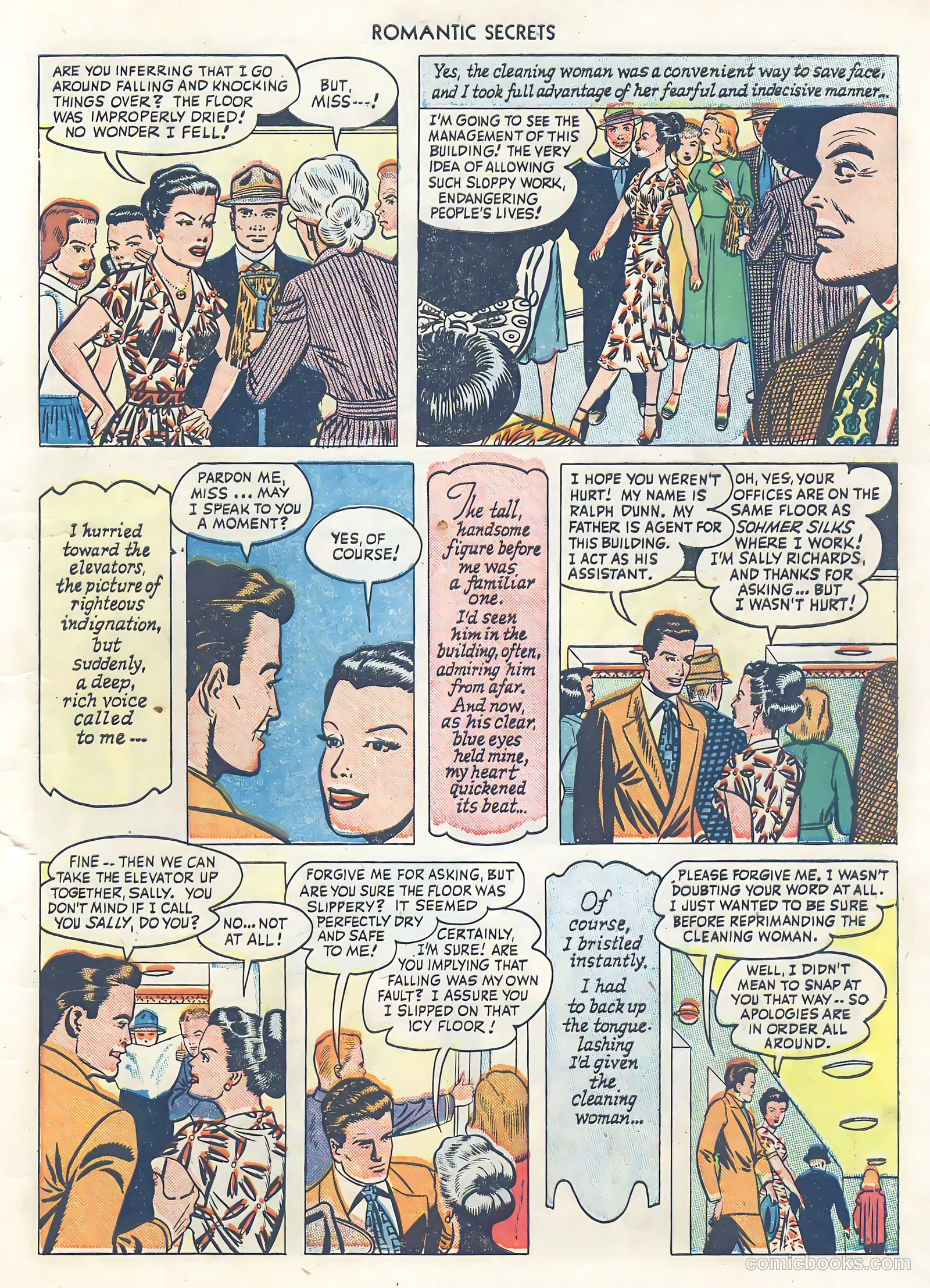 Romantic Secrets #2 (1949) — page 19 of 52