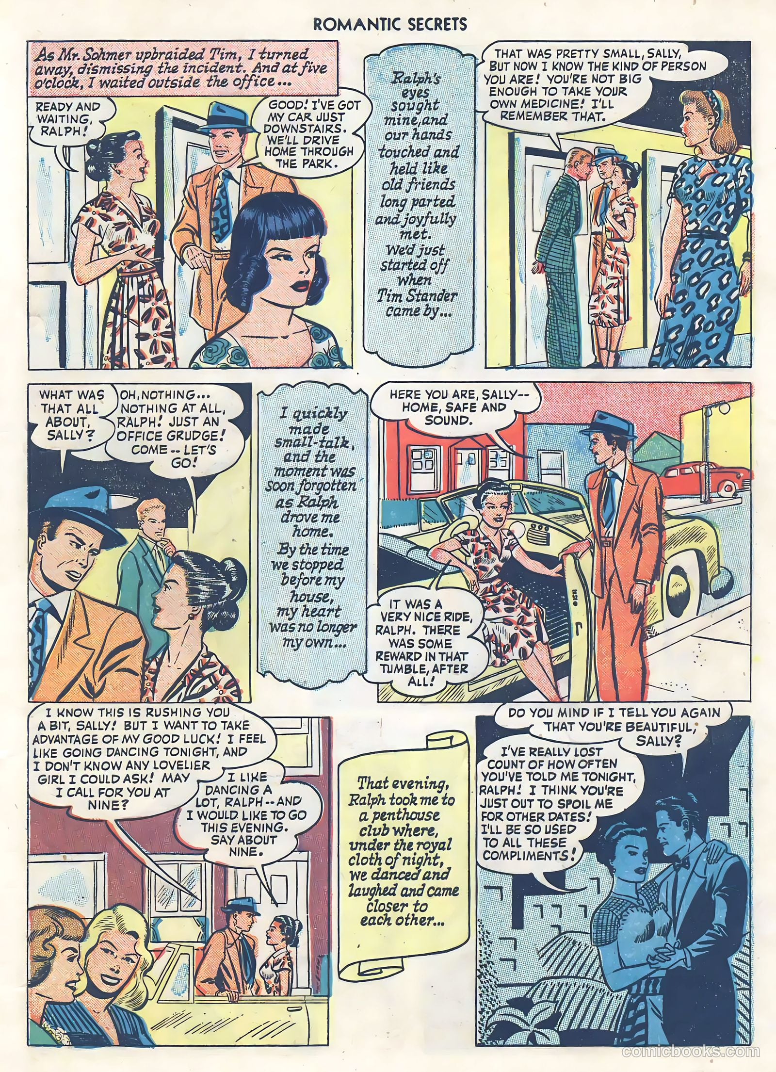 Romantic Secrets #2 (1949) — page 21 of 52