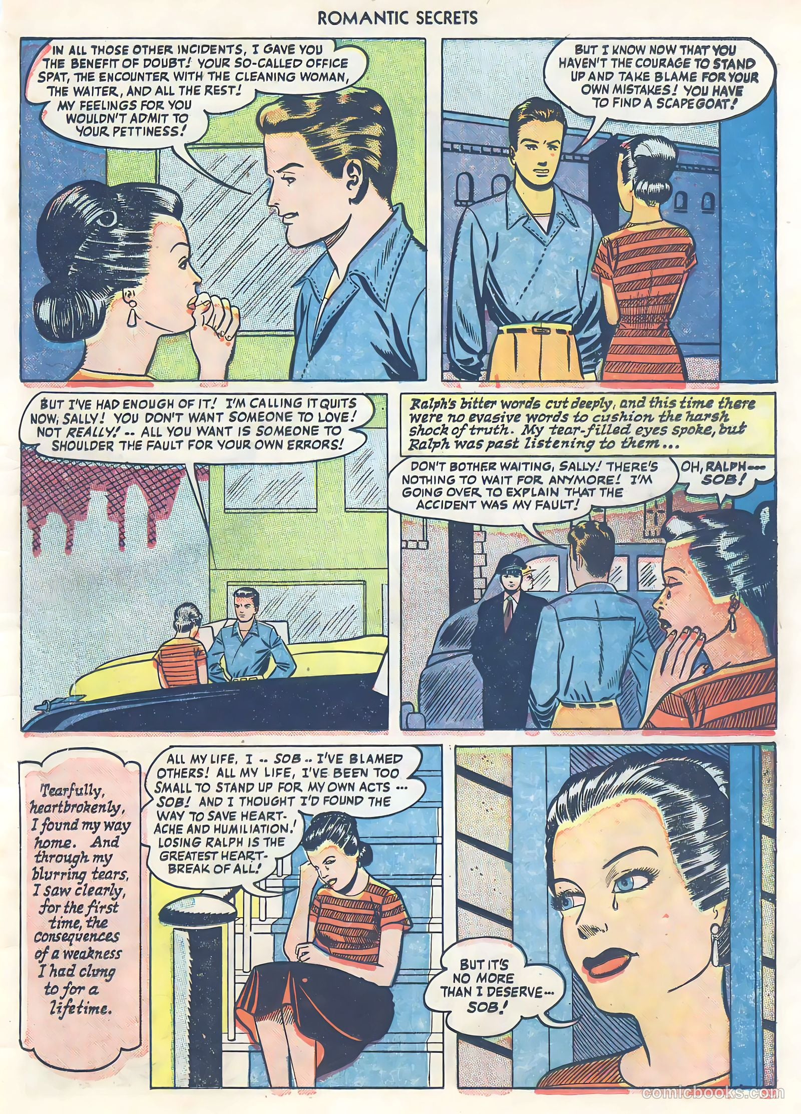 Romantic Secrets #2 (1949) — page 27 of 52
