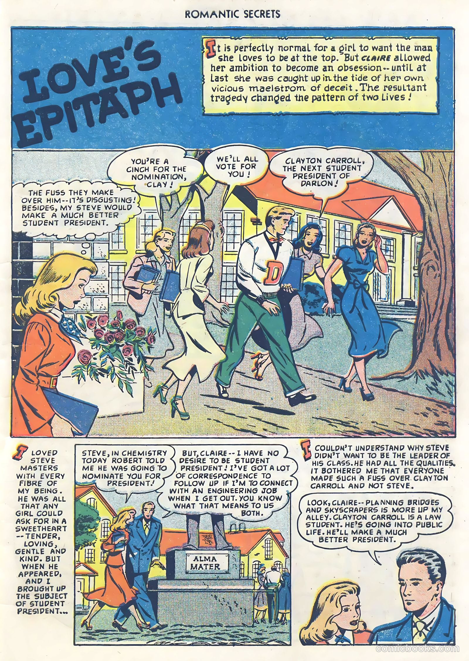 Romantic Secrets #2 (1949) — page 31 of 52
