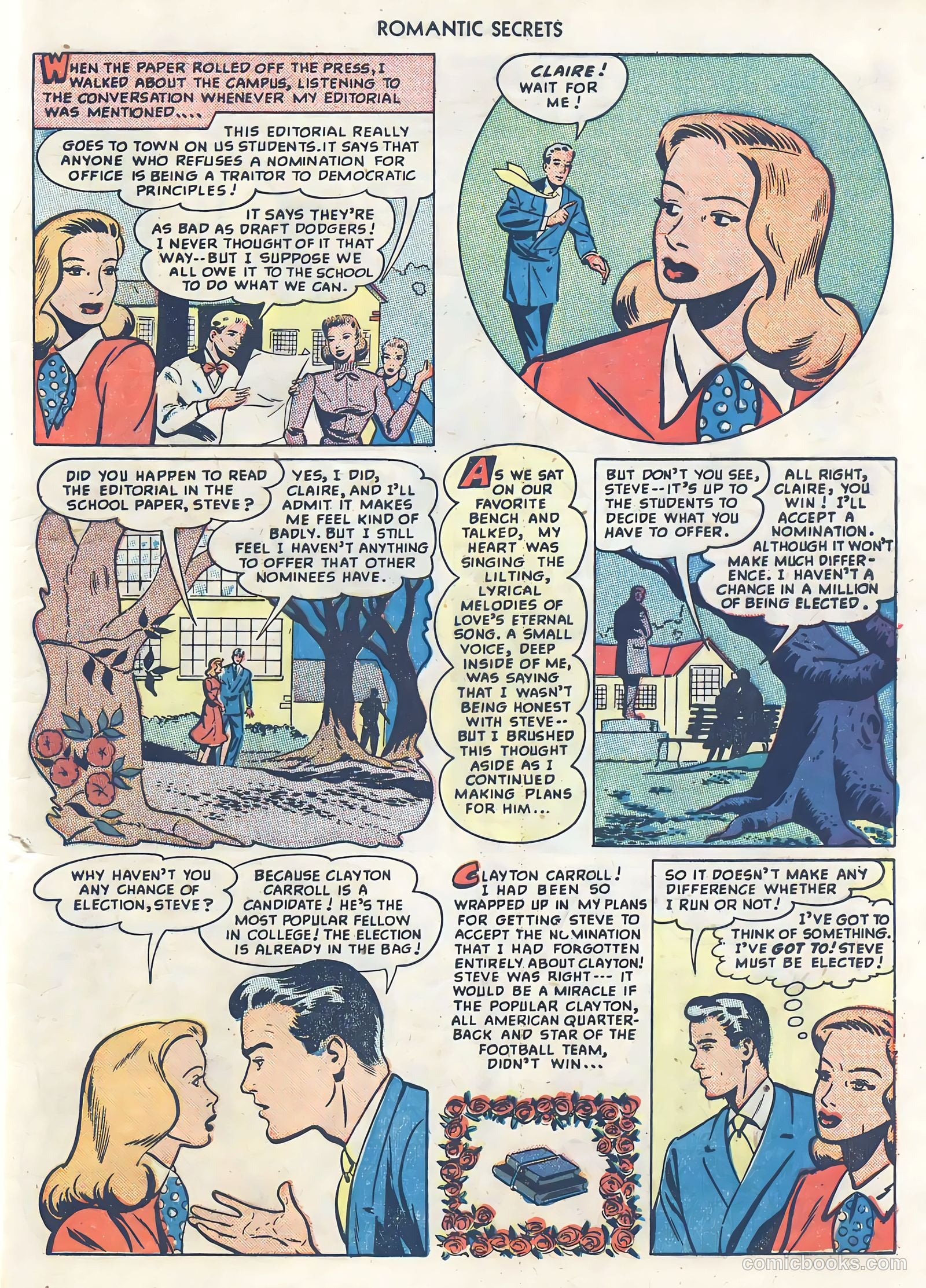Romantic Secrets #2 (1949) — page 33 of 52