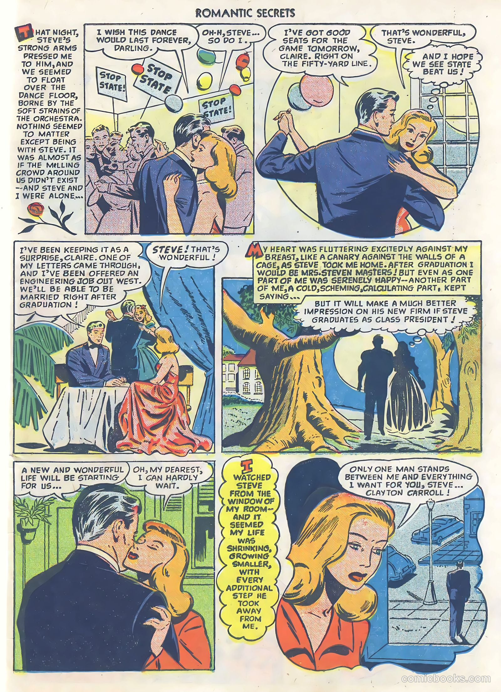 Romantic Secrets #2 (1949) — page 35 of 52